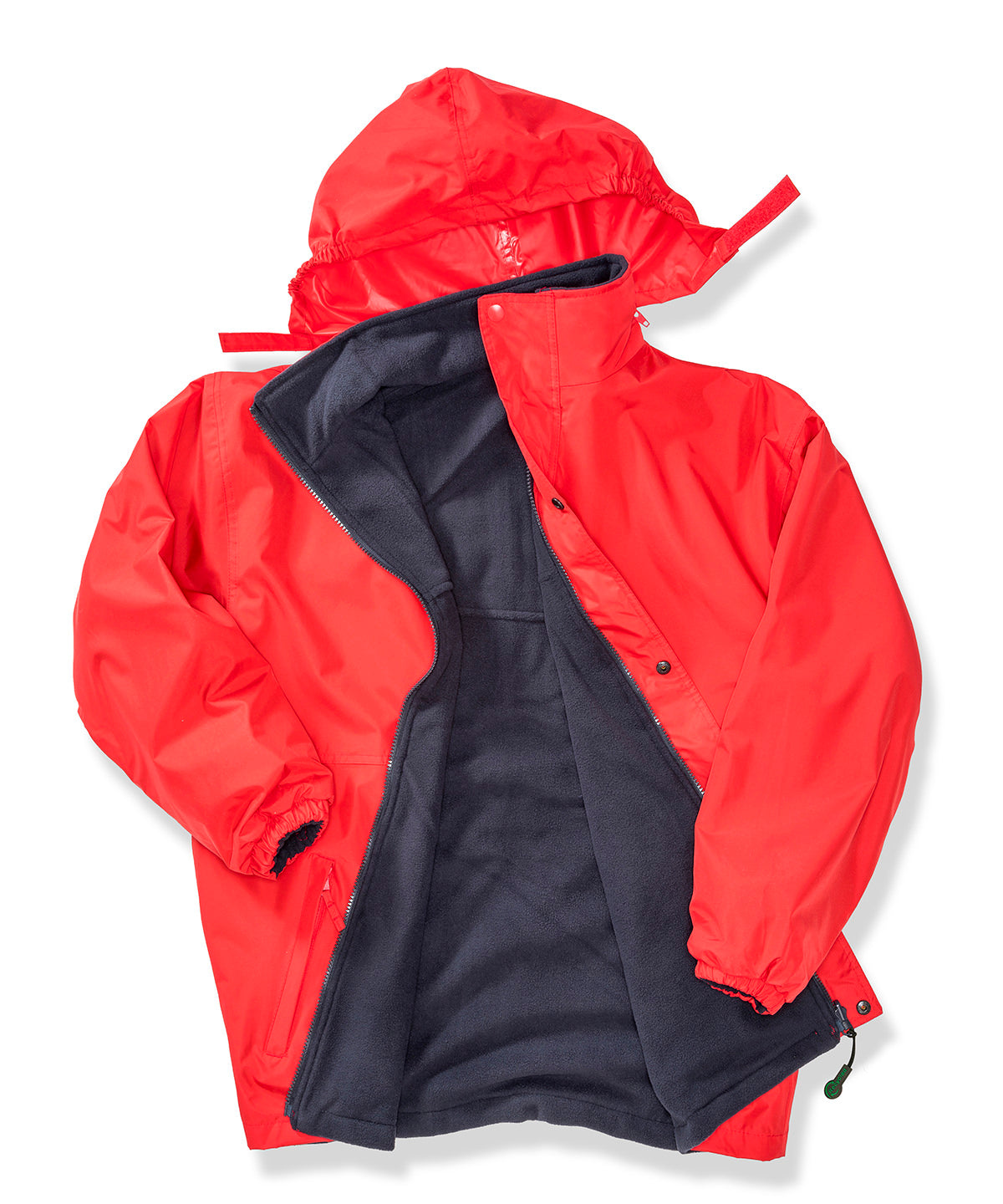 Recycled StormDri 6000 coat - Red/Navy