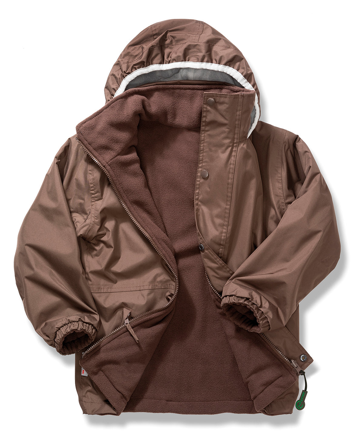 Junior & youth Recycled StormDri 6000 coat - Brown/Brown