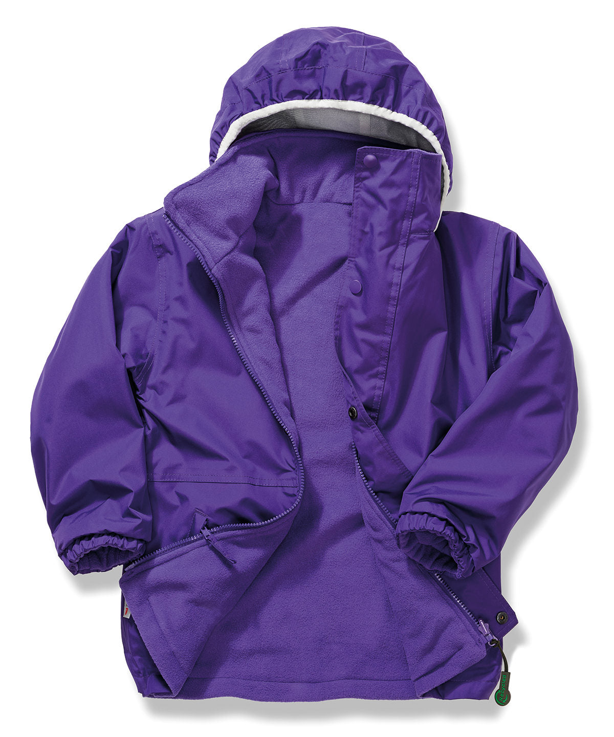 Junior & youth Recycled StormDri 6000 coat - Purple