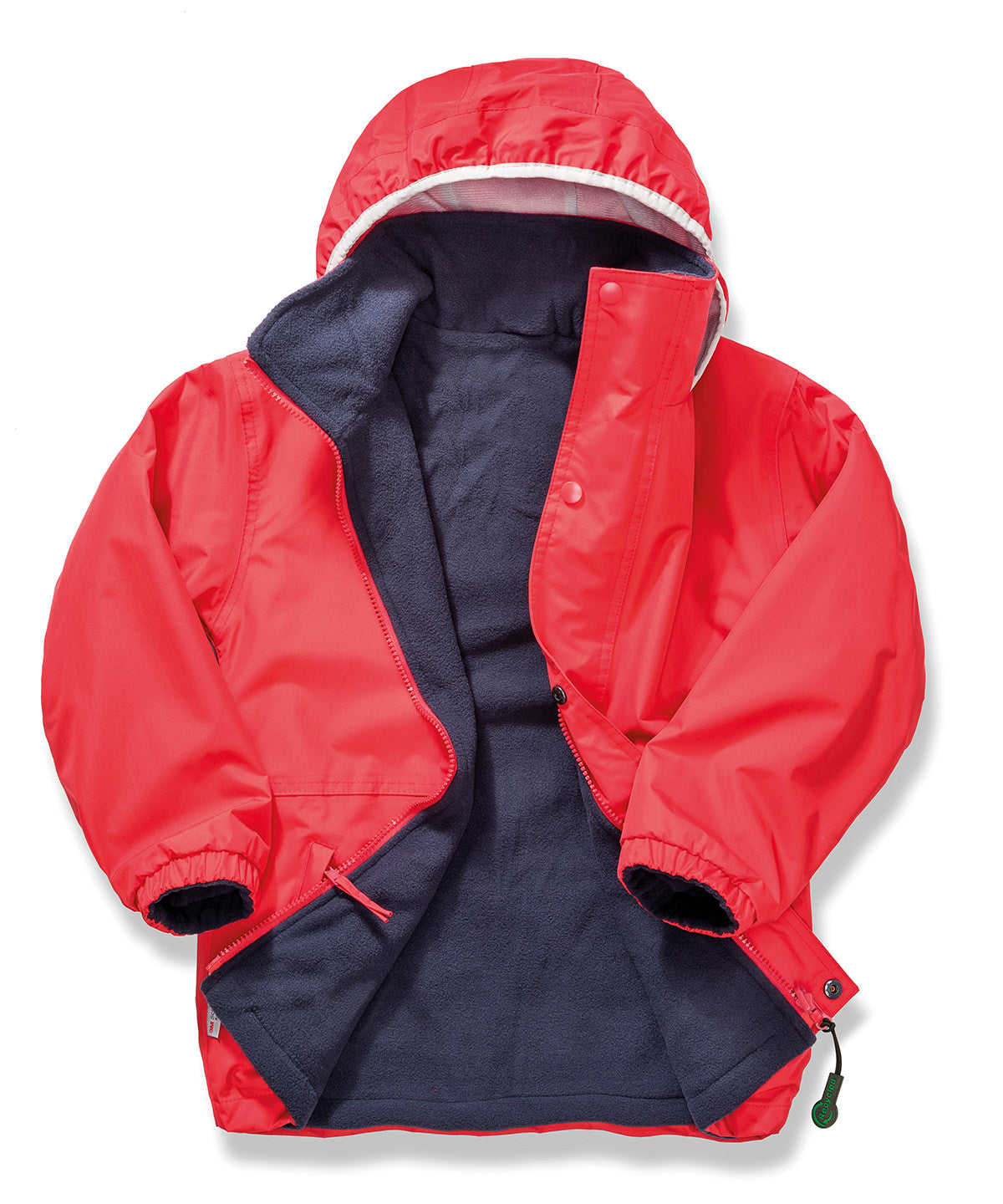 Junior & youth Recycled StormDri 6000 coat - Red/Navy