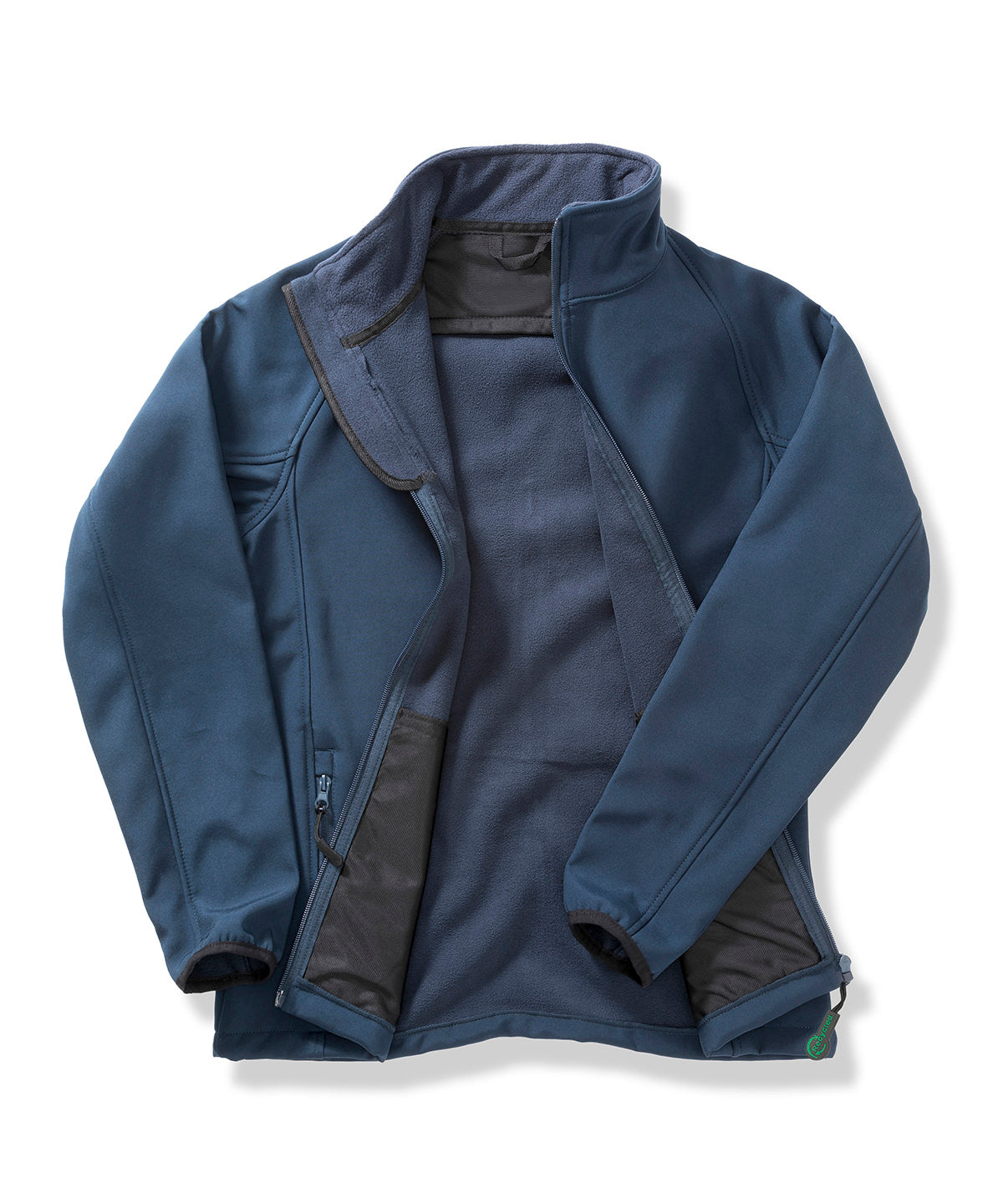 Women's Core printable softshell jacket - Navy/Navy