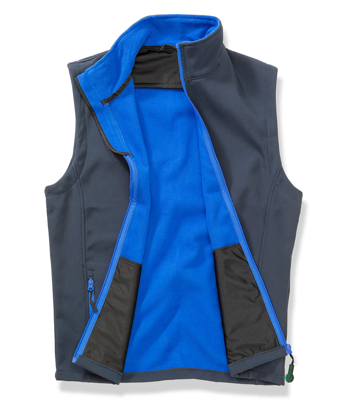 Printable softshell bodywarmer - Navy/Royal