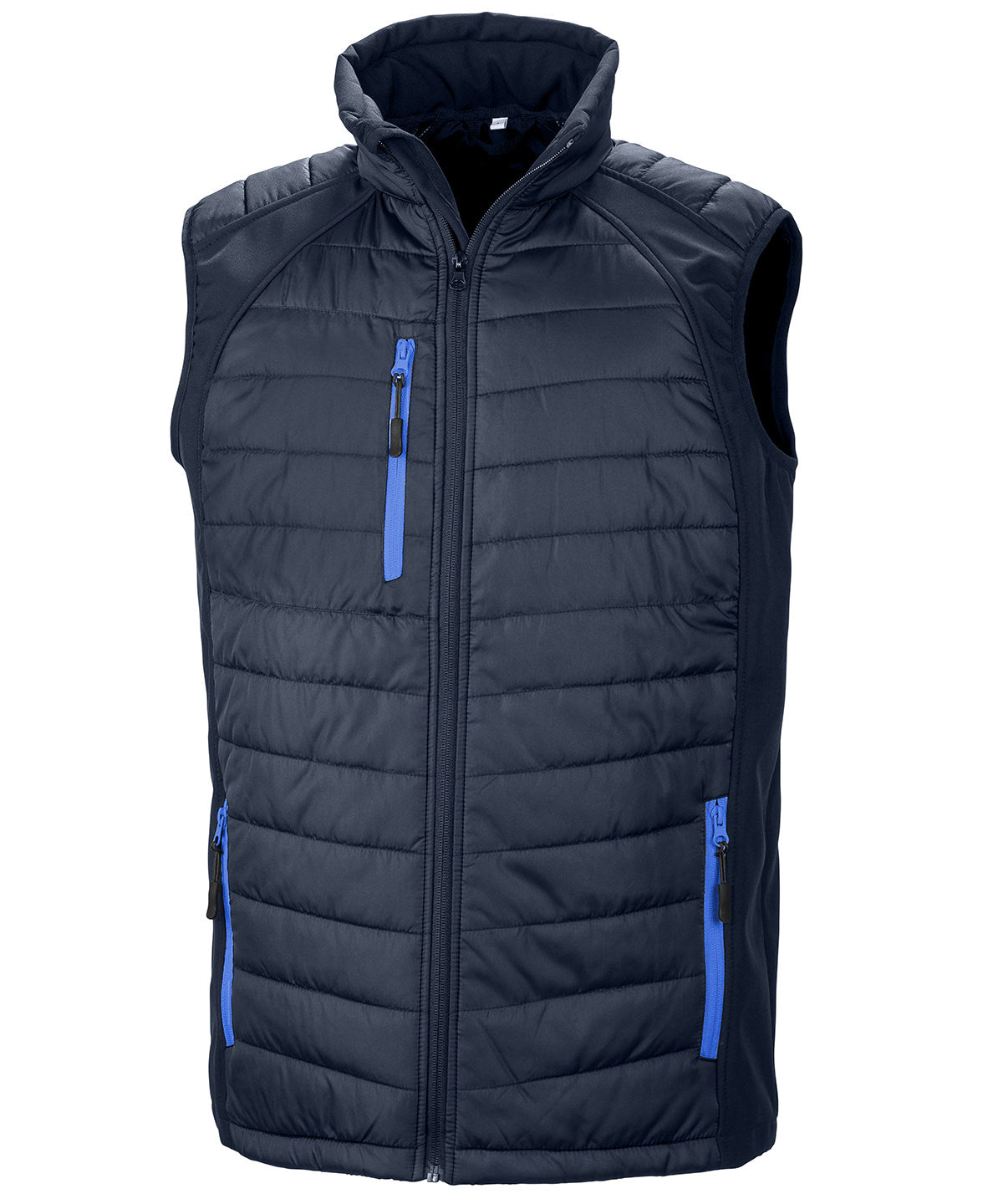 Compass padded softshell gilet  - Navy/Royal