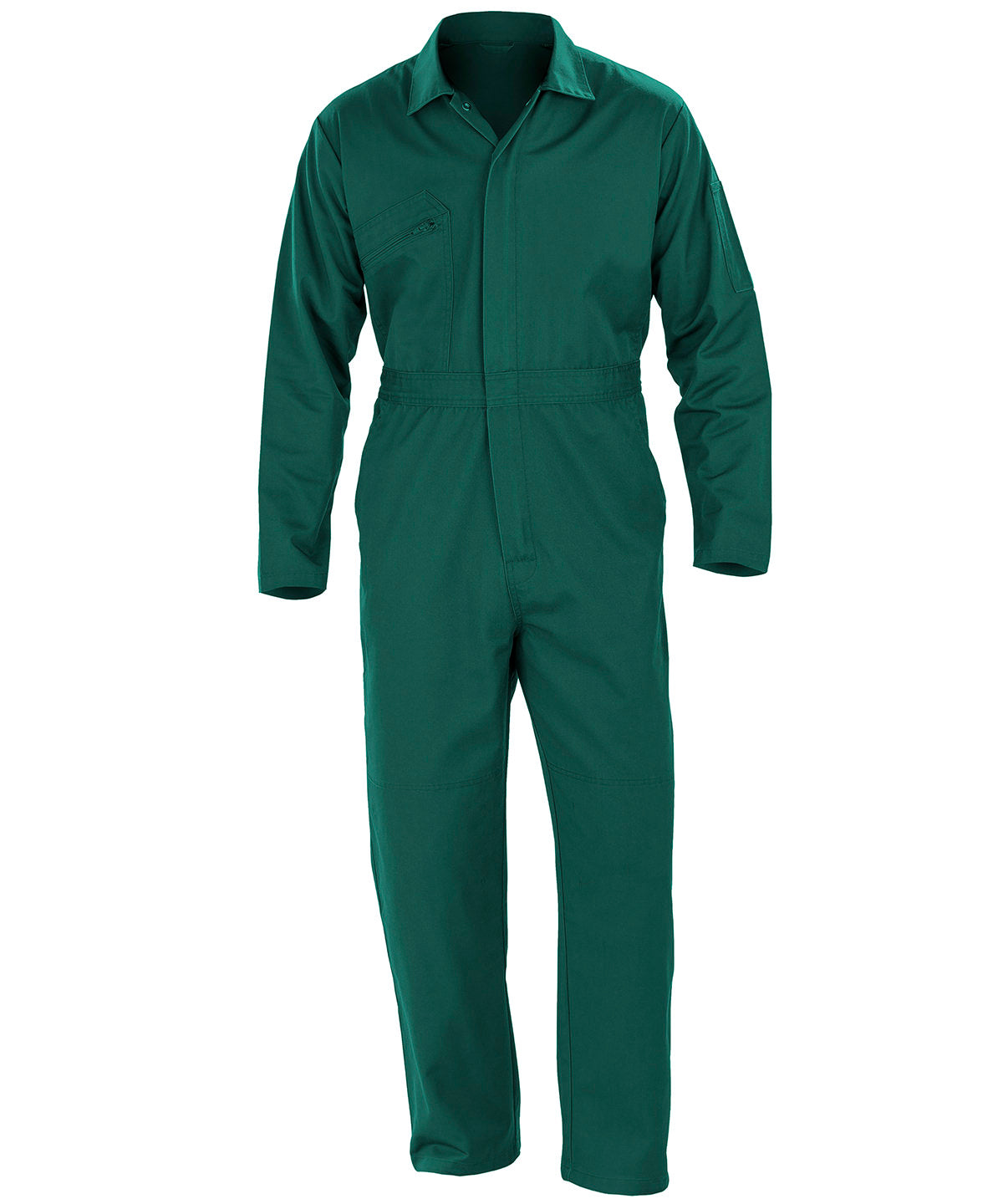 Recycled action overalls - Bottle Green