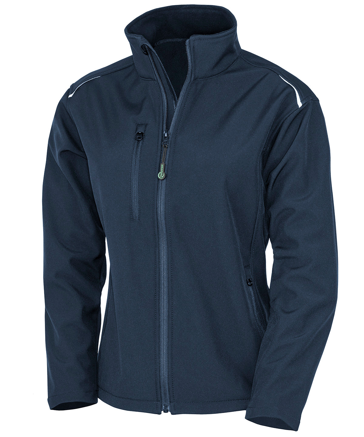 Women's recycled 3-layer printable softshell jacket - Navy