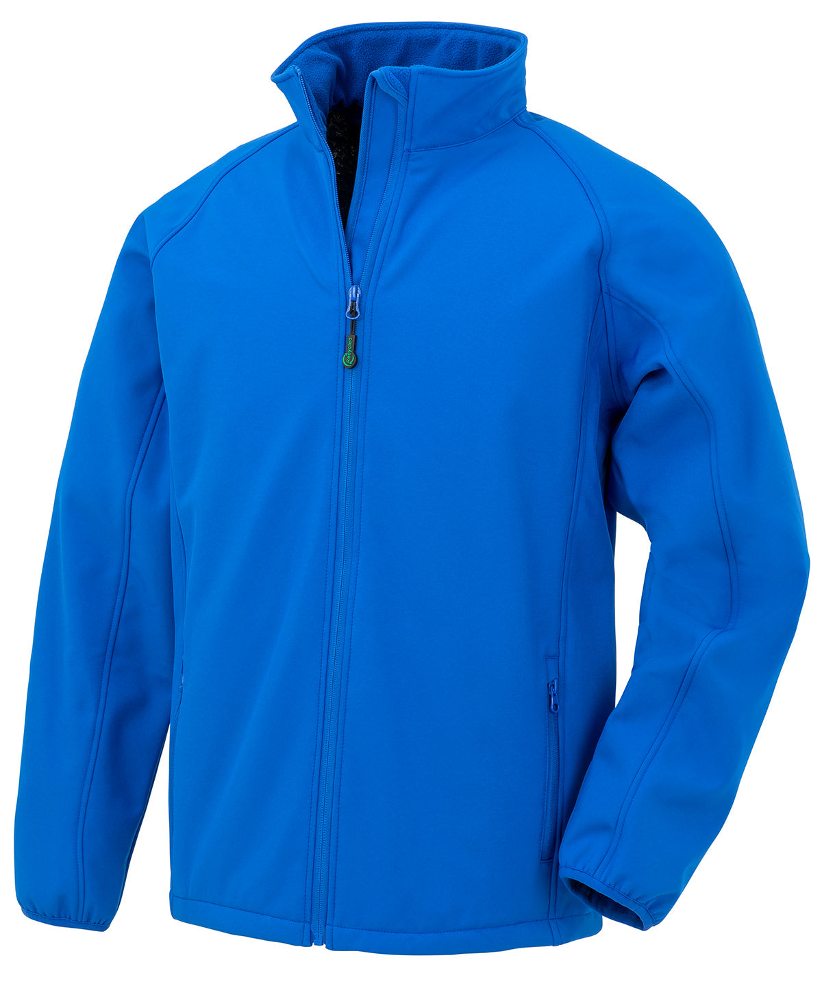 Men's recycled 2-layer printable softshell jacket  - Royal