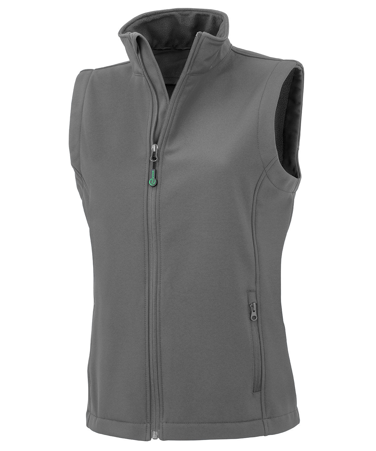 Women's recycled 2-layer printable softshell bodywarmer - Workguard Grey