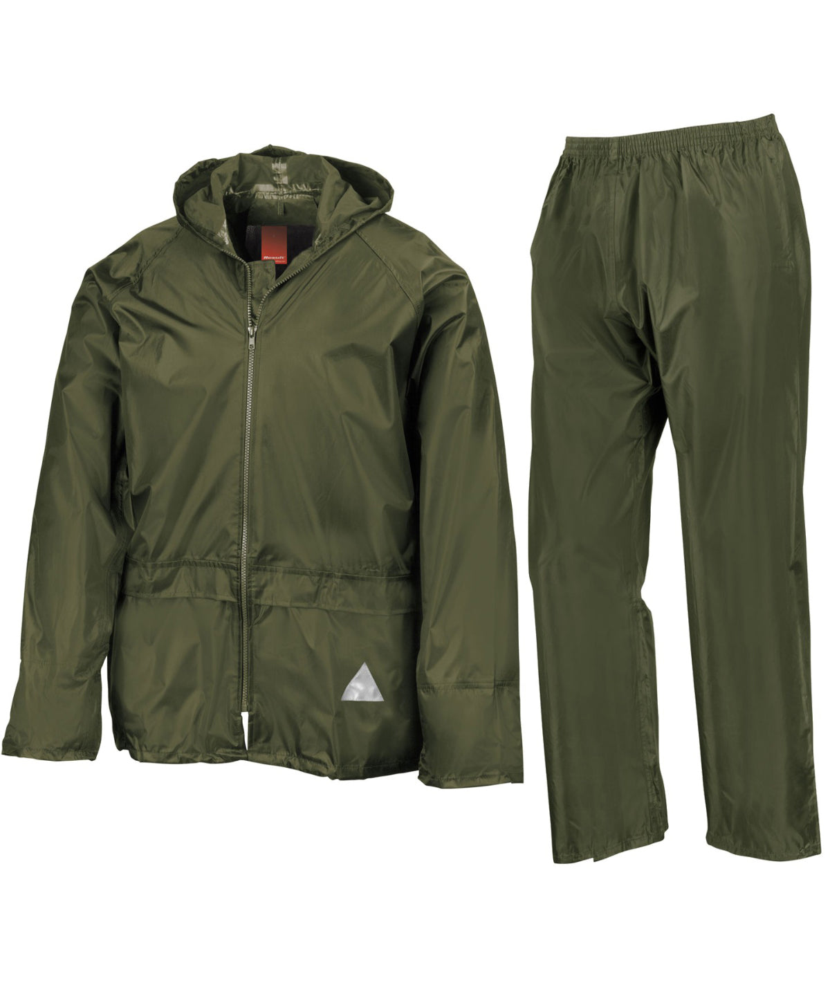 Waterproof jacket and trouser set - Olive