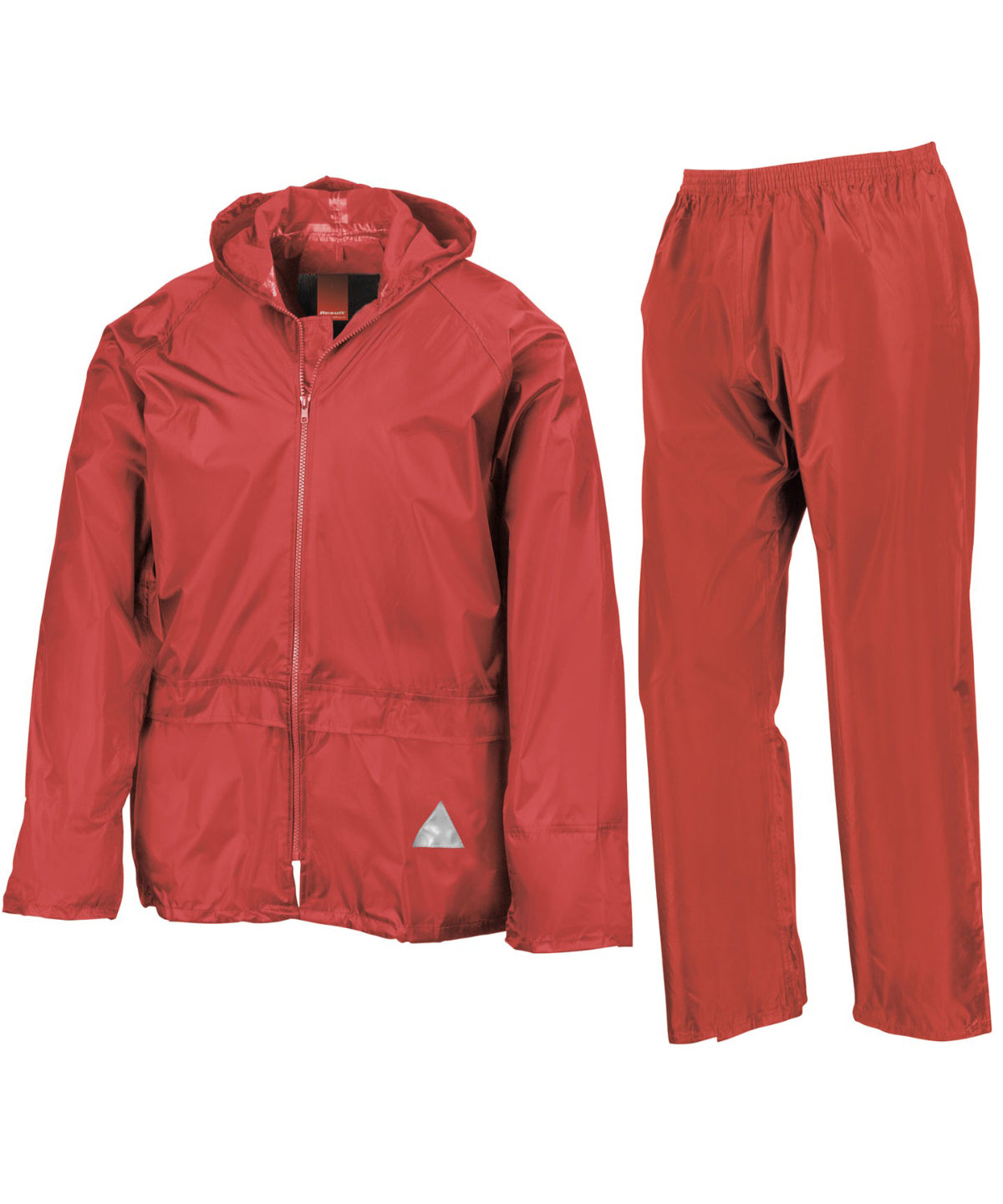 Waterproof jacket and trouser set - Red