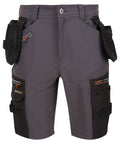 Infiltrate stretch holster shorts - Iron/Black