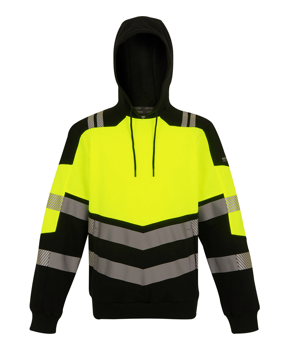 Hi-Vis X-Pro Hoodie (Class 2) - Black/Yellow