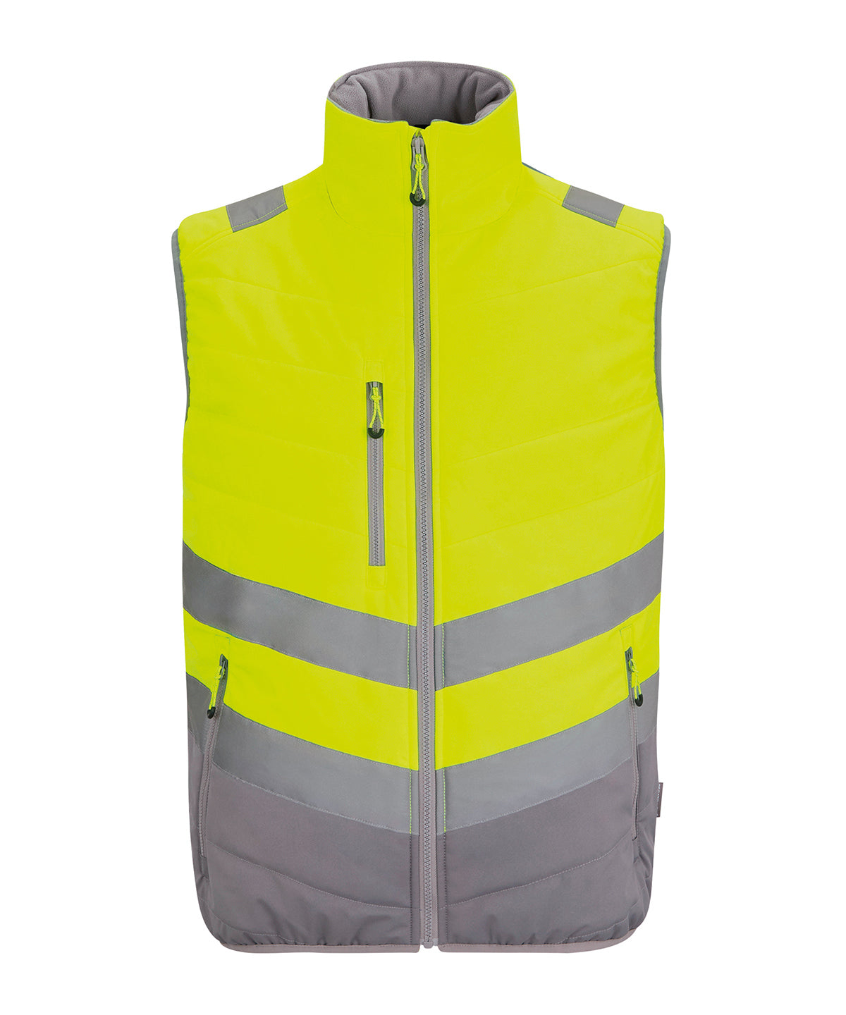 Hi-vis two-tone thermal bodywarmer - Yellow