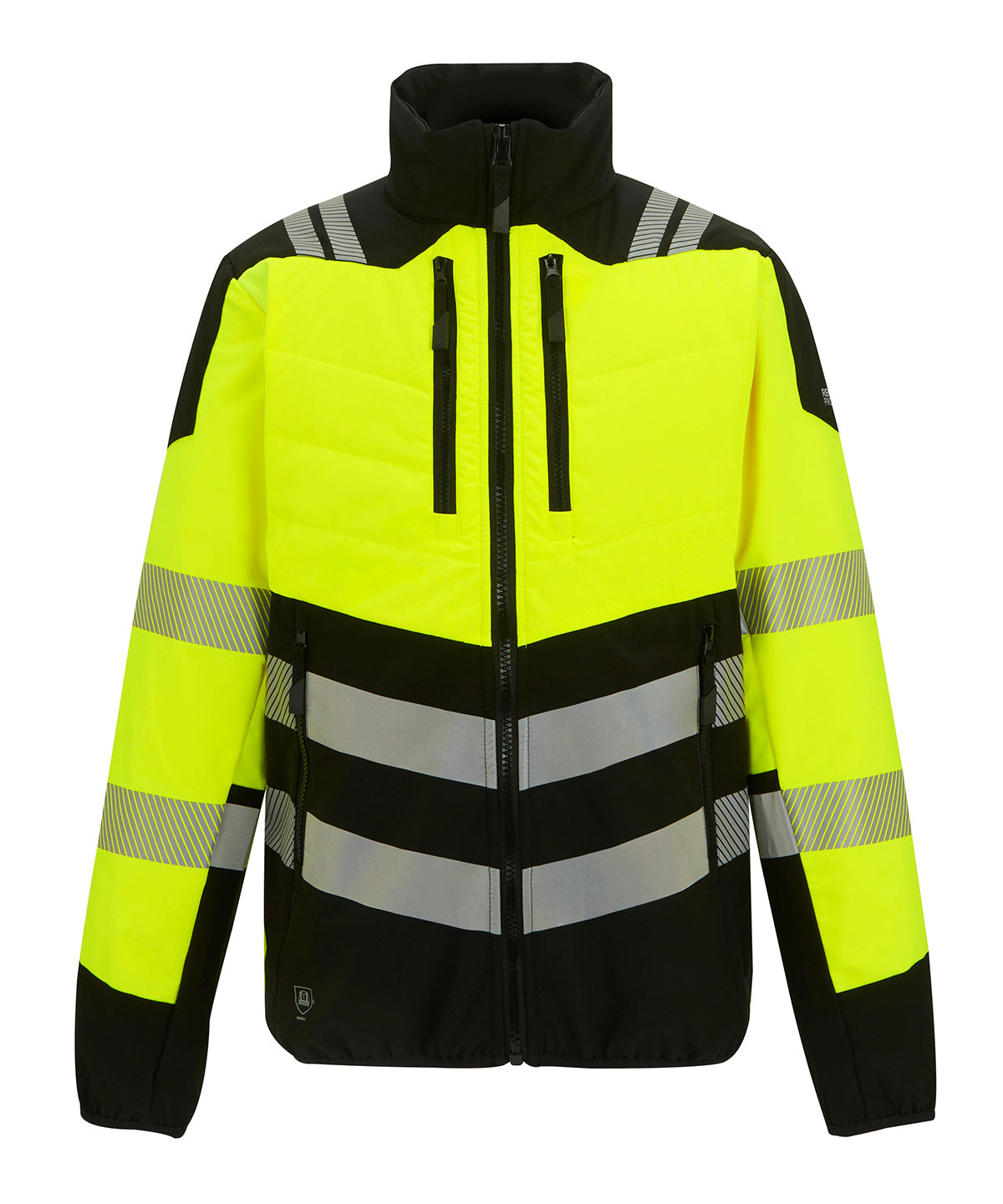 Hi-vis X-pro hybrid jacket (Class 2) - Black/Yellow