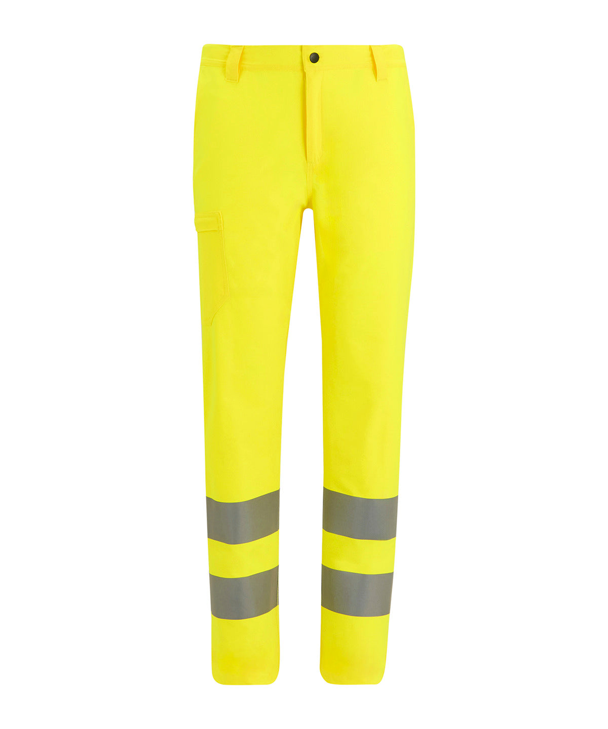 Hi-vis pro contract stretch action trousers - Yellow