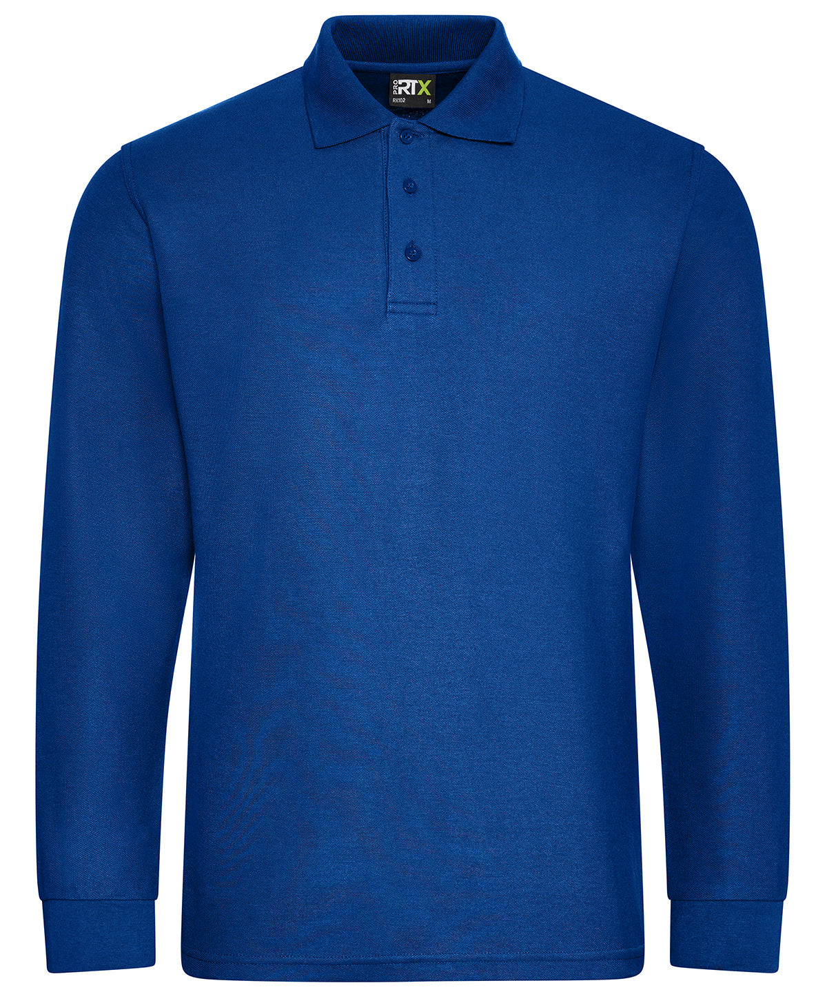 Pro long sleeve polo - Royal Blue