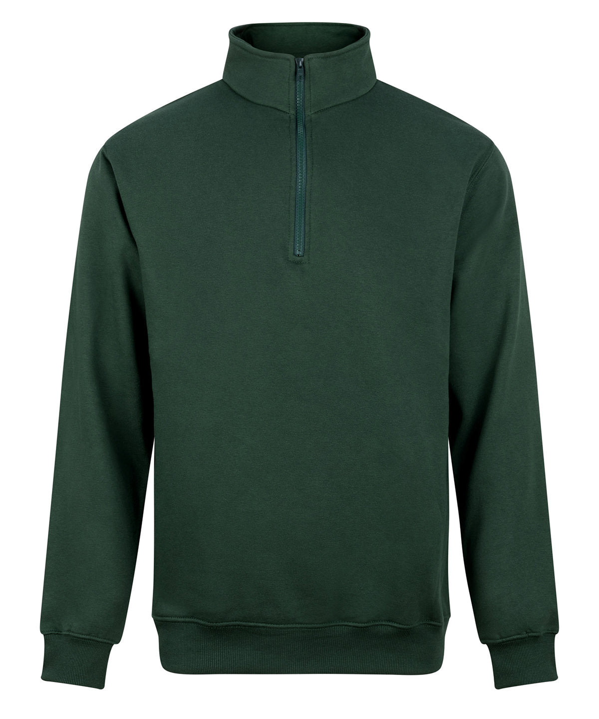 Pro ¼-neck zip sweatshirt - Bottle Green