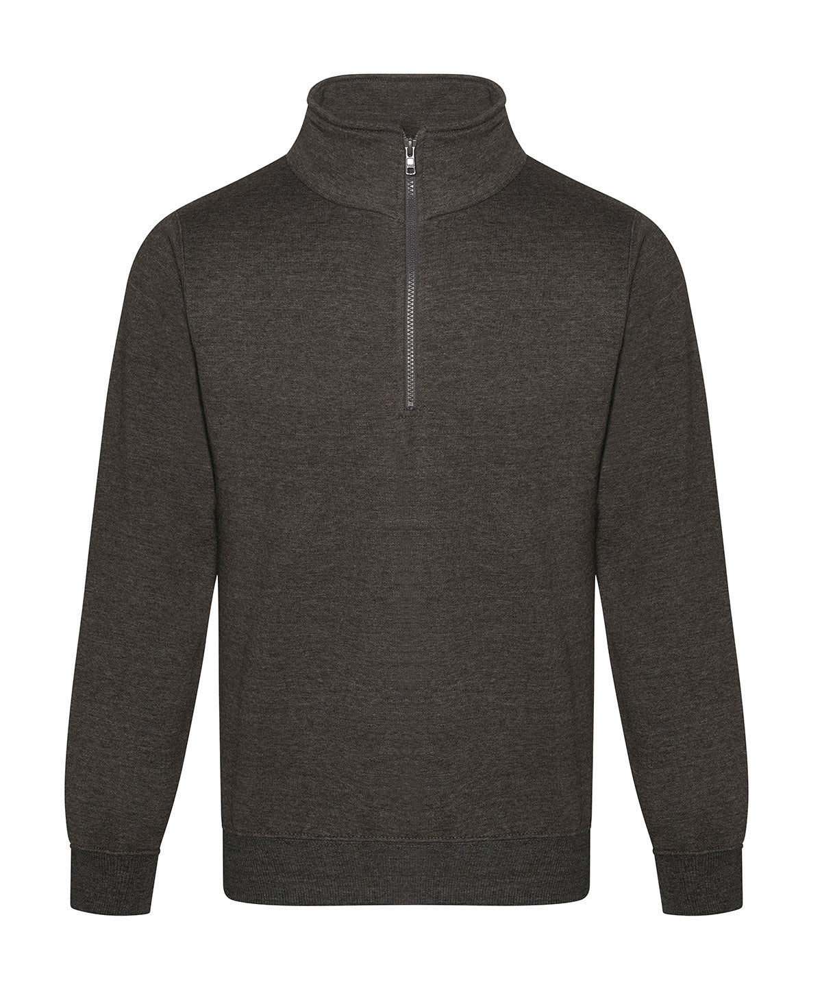 Pro ¼-neck zip sweatshirt - Charcoal