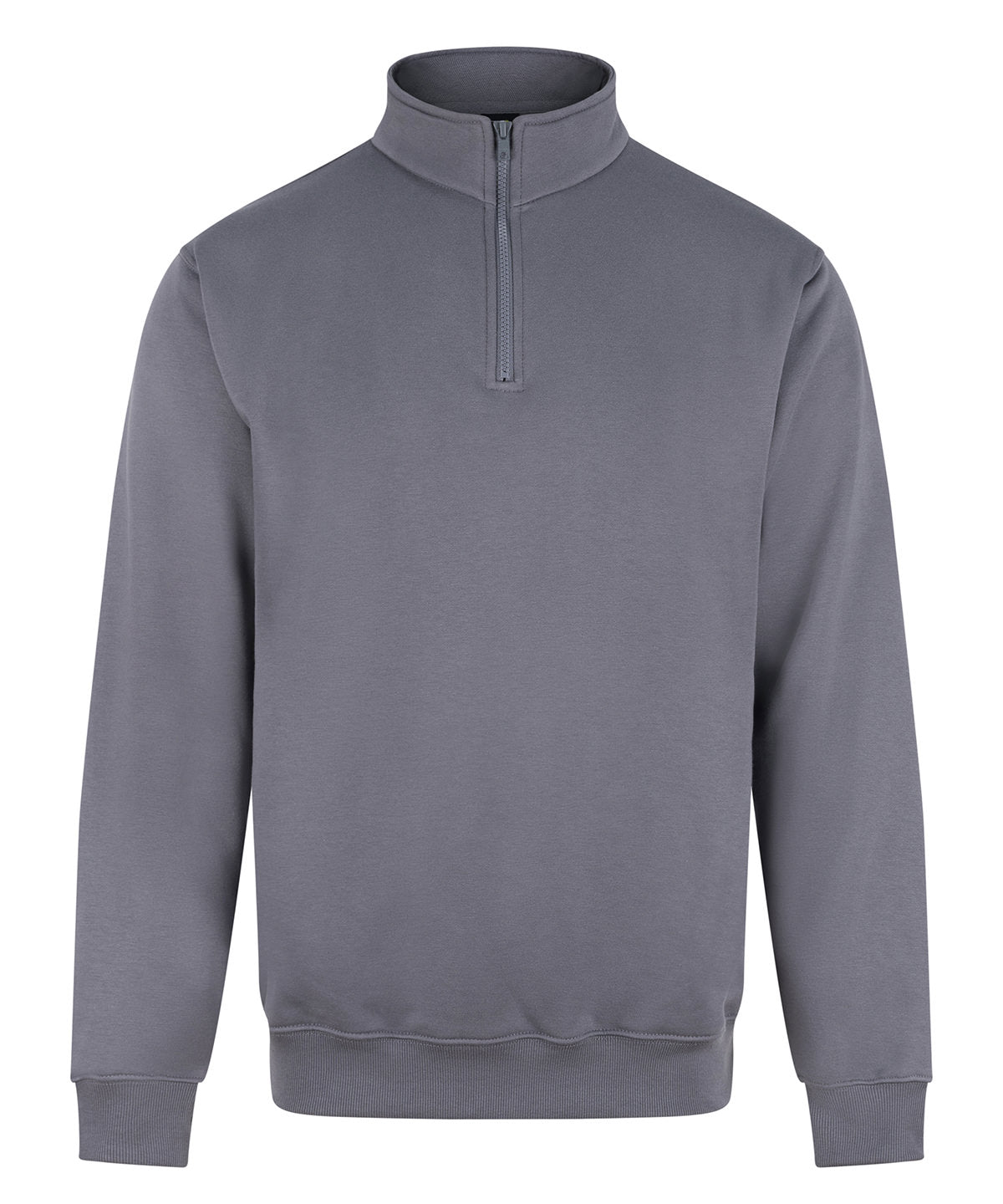Pro ¼-neck zip sweatshirt - Solid Grey