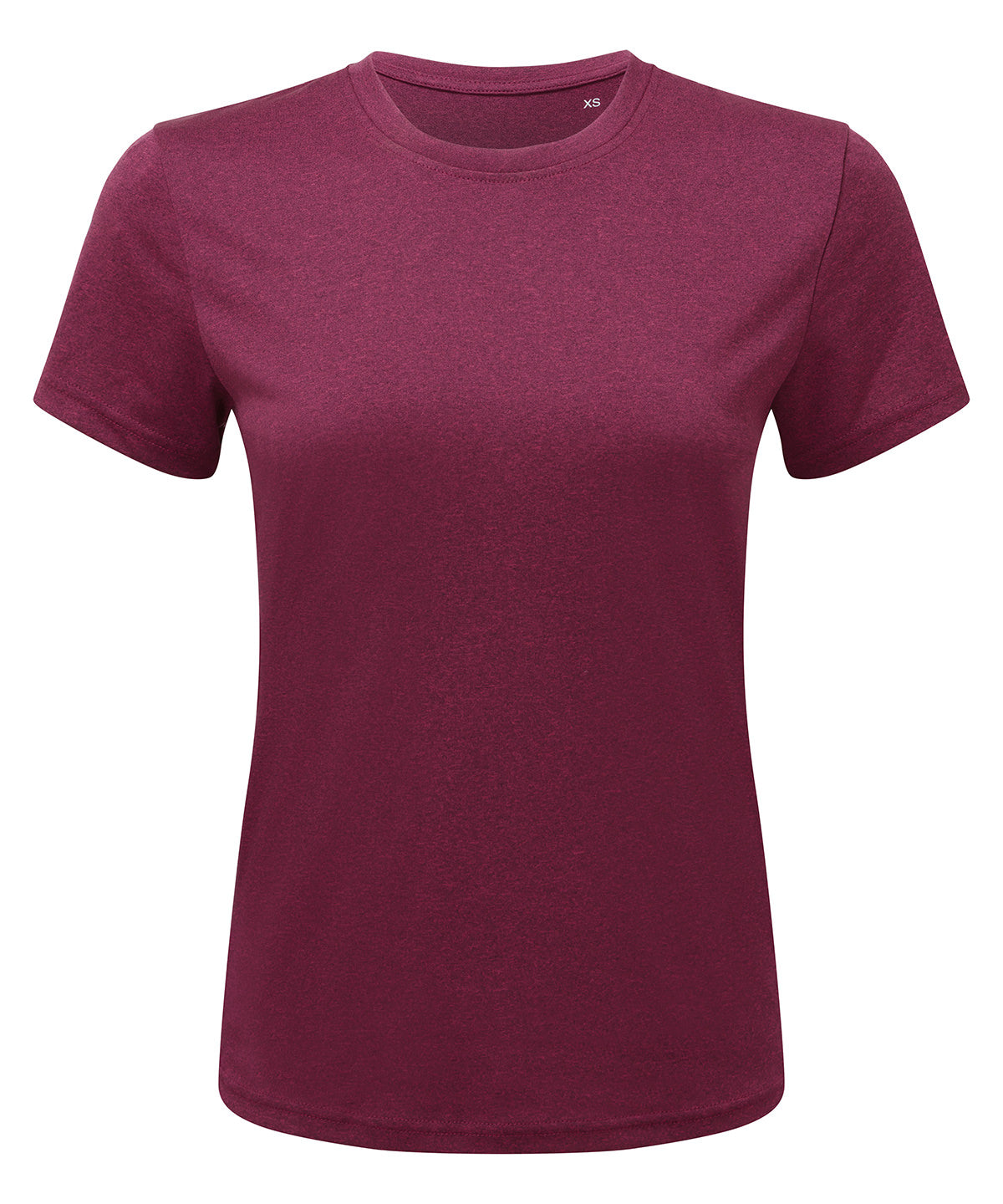 Women's TriDri® performance t-shirt - Raspberry/Black Melange