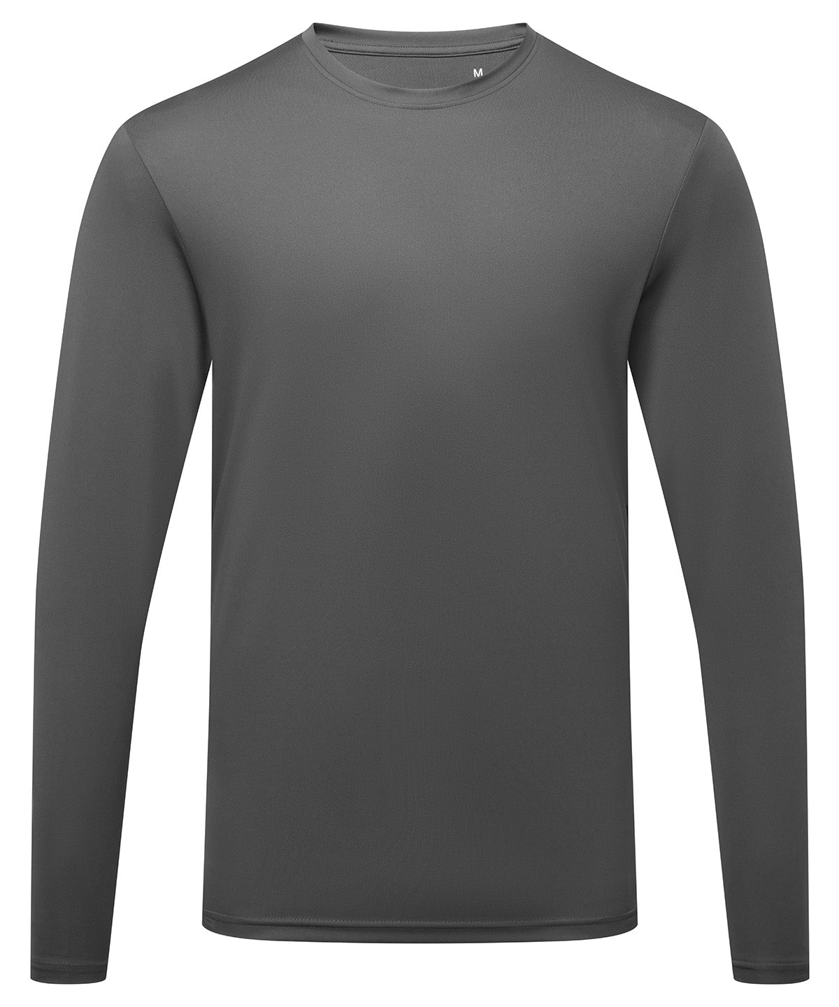 Men's TriDri® long sleeve performance t-shirt - Charcoal