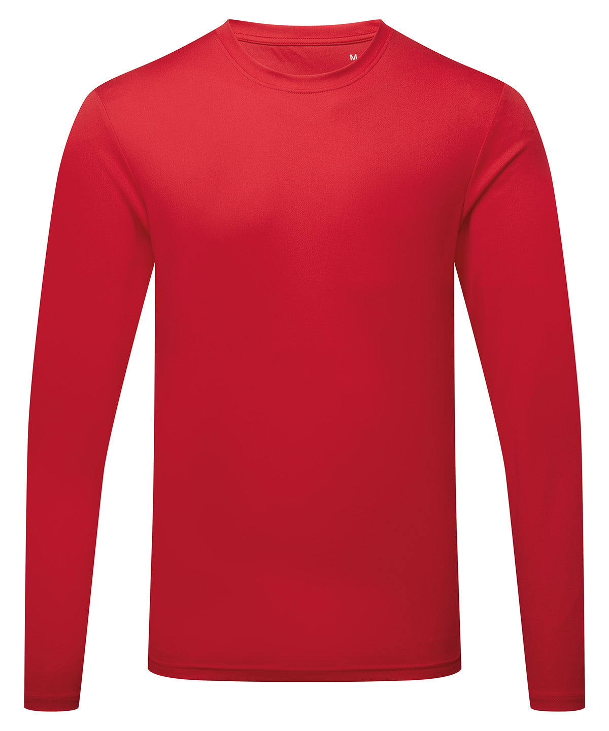 Men's TriDri® long sleeve performance t-shirt - Fire Red