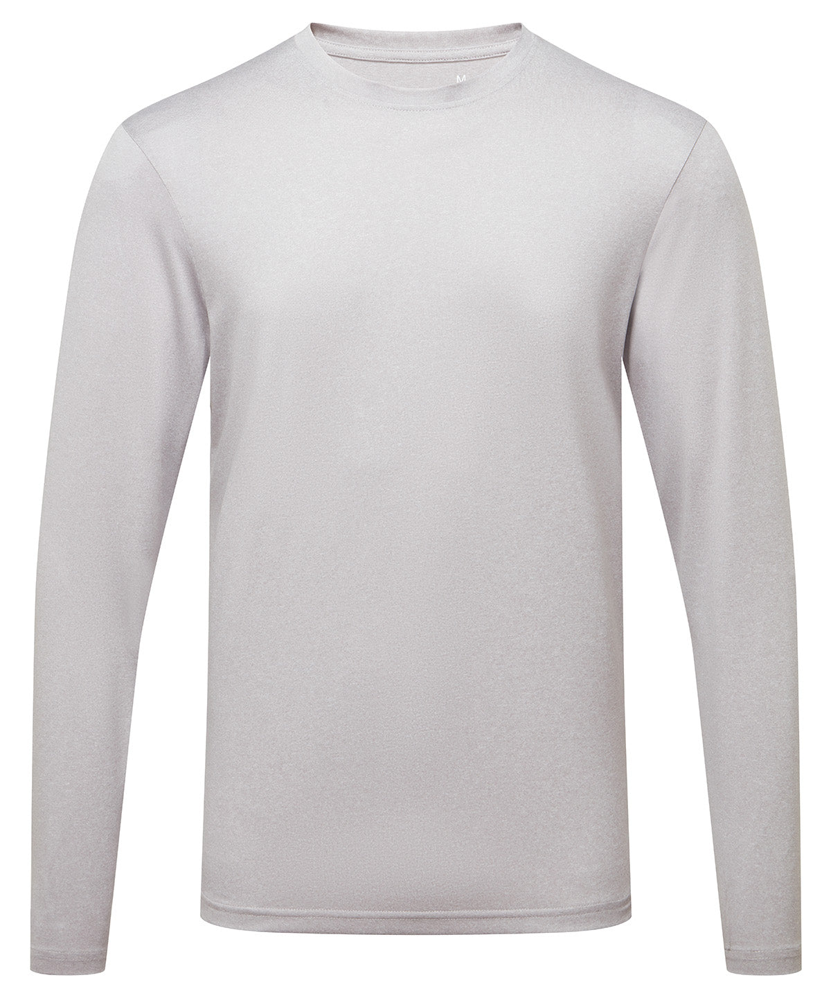 Men's TriDri® long sleeve performance t-shirt - Silver Melange