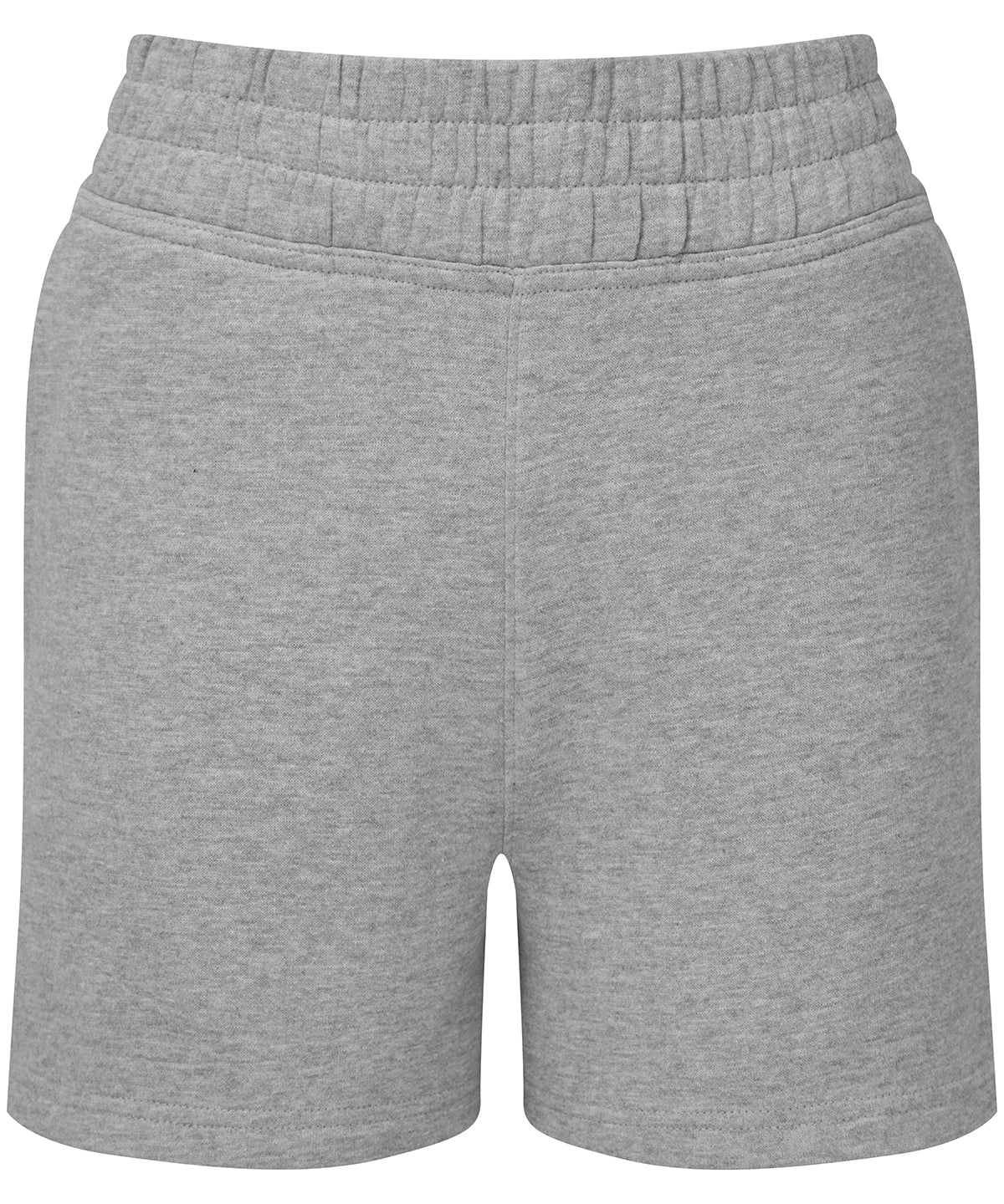 Women's TriDri® jogger shorts - Heather Grey