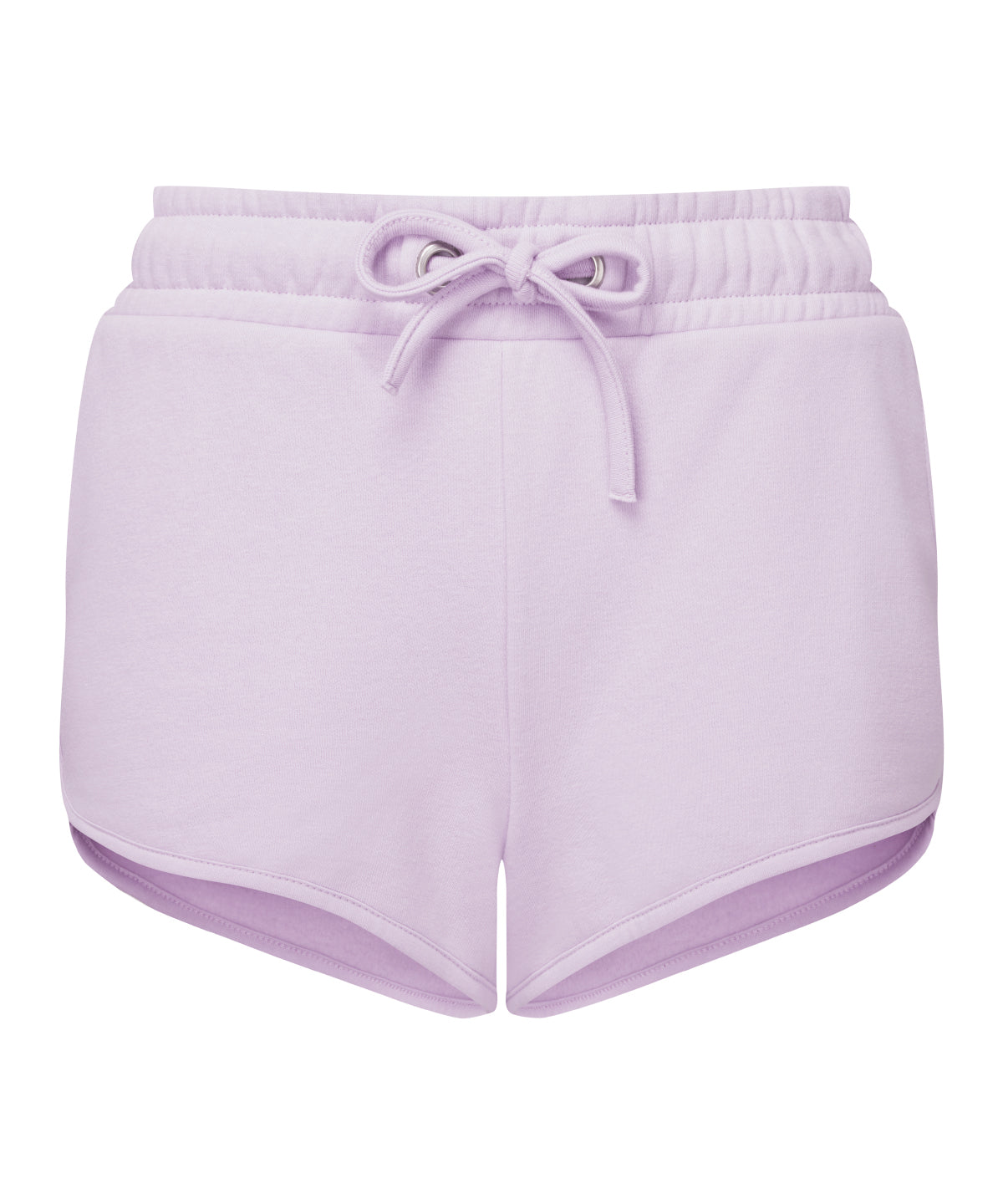 Women's TriDri® recycled retro jogger shorts - Lilac