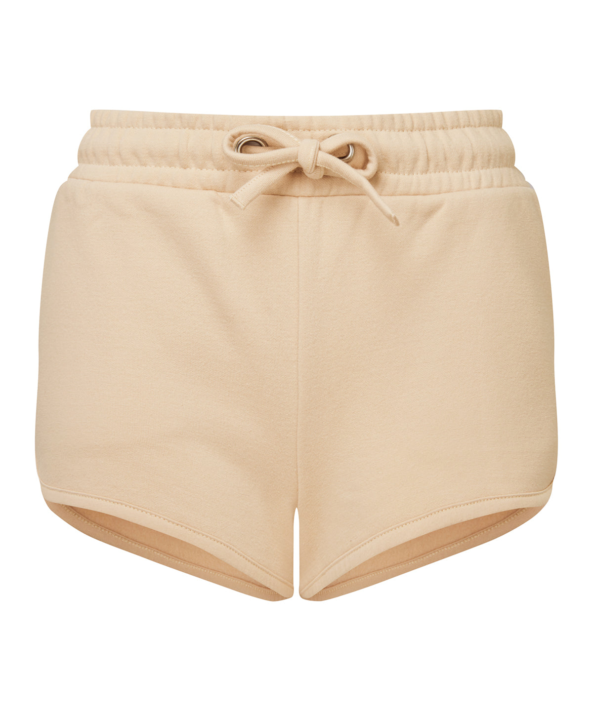 Women's TriDri® recycled retro jogger shorts - Nude