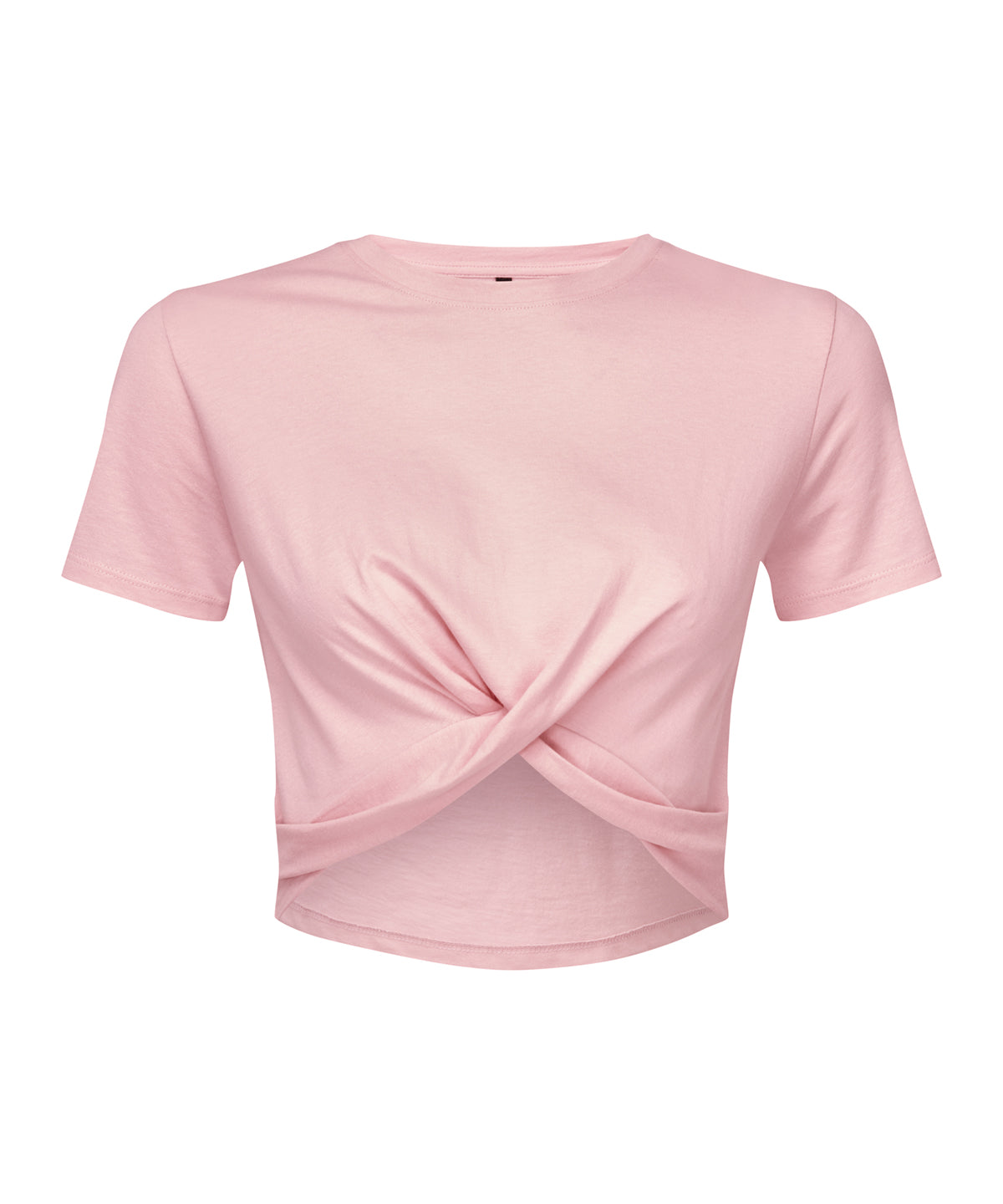 Women's TriDri® twist crop top - Light Pink