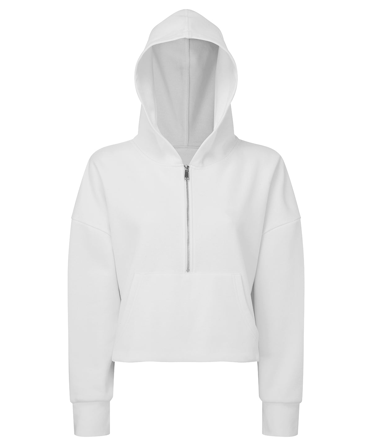 Women's TriDri® half zip hoodie - White