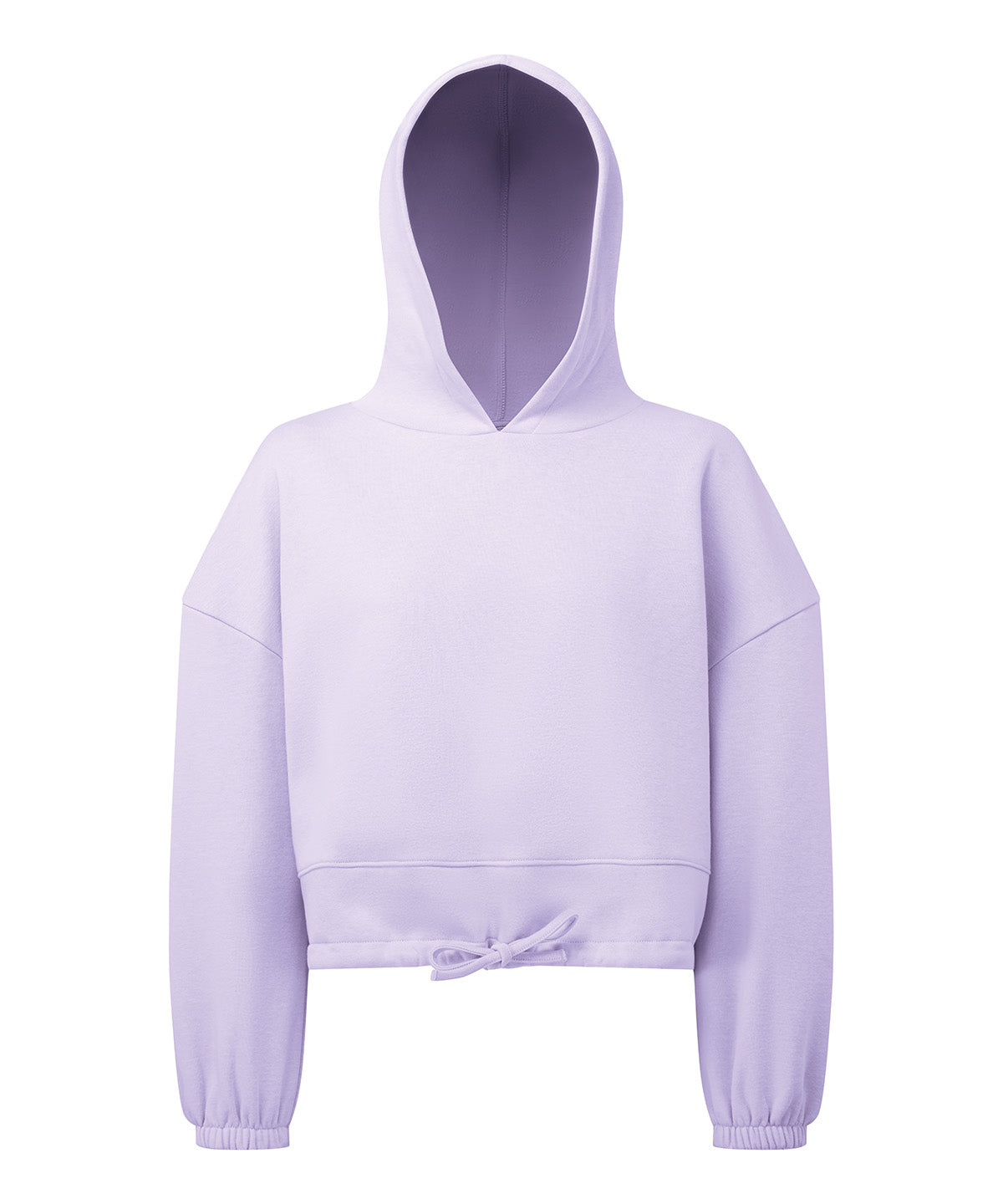 Women's TriDri® cropped oversize hoodie - Lilac
