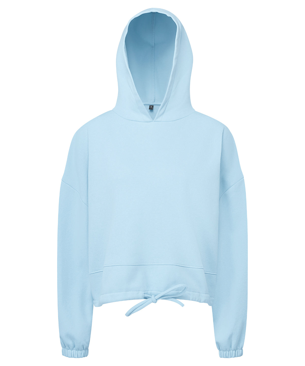 Women's TriDri® cropped oversize hoodie - Sky Blue