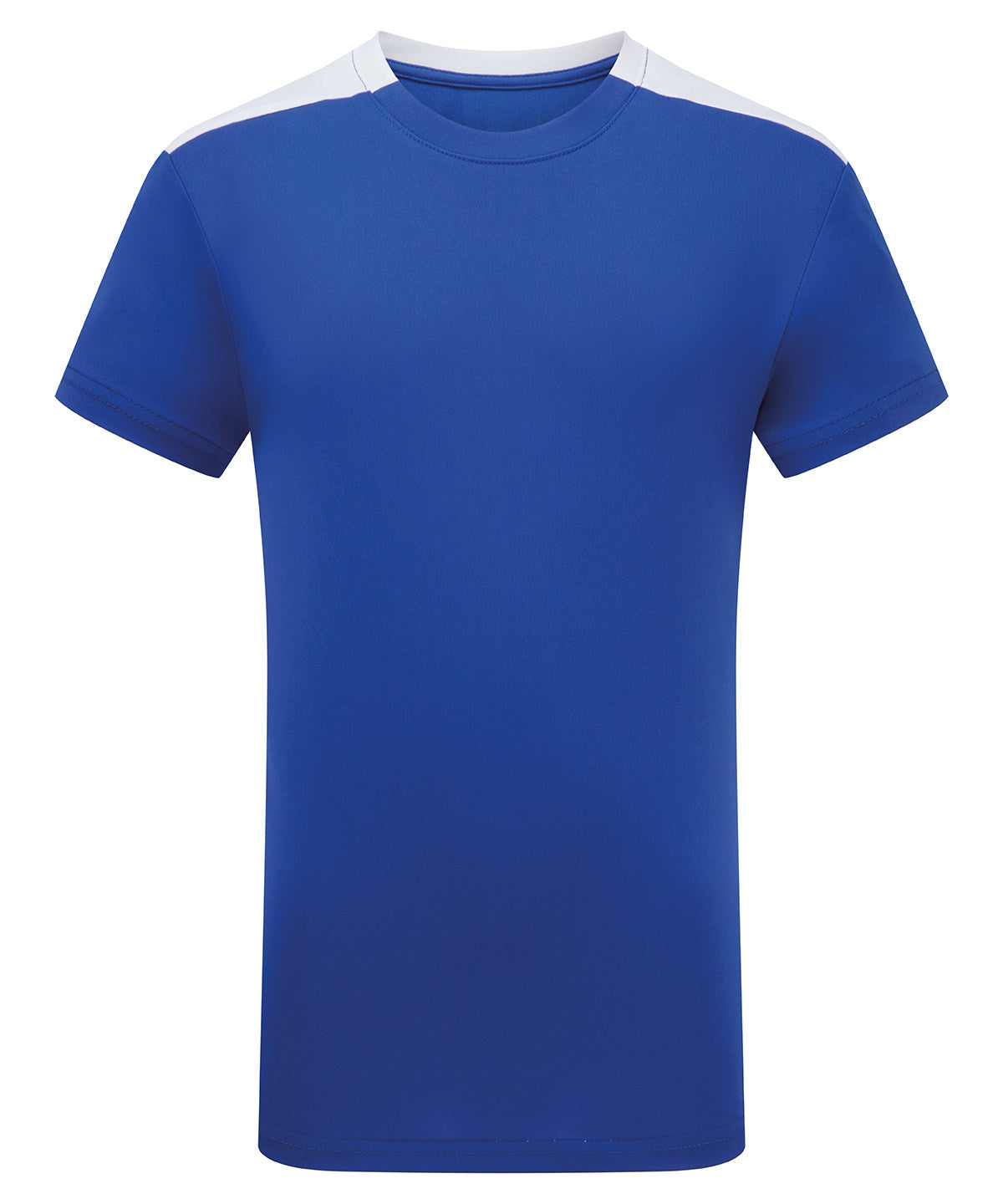 Kids TriDri® contrast performance t-shirt - Royal/White