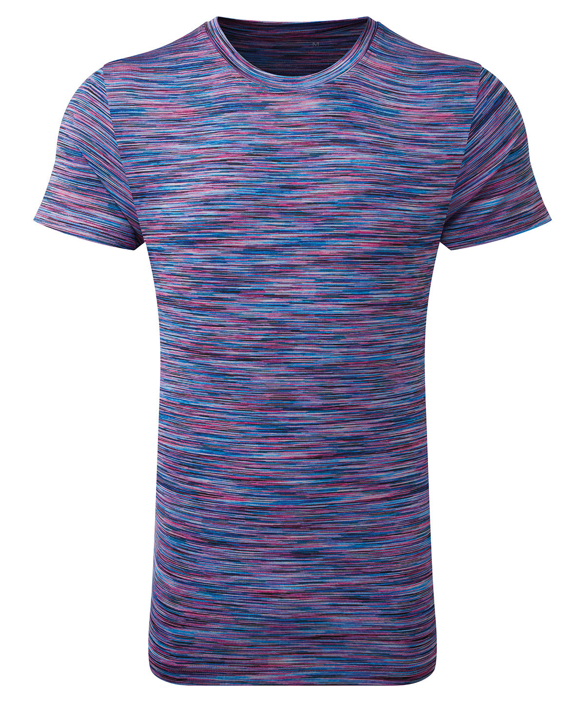 Tridri® space dye performance t-shirt - Pink/Blue