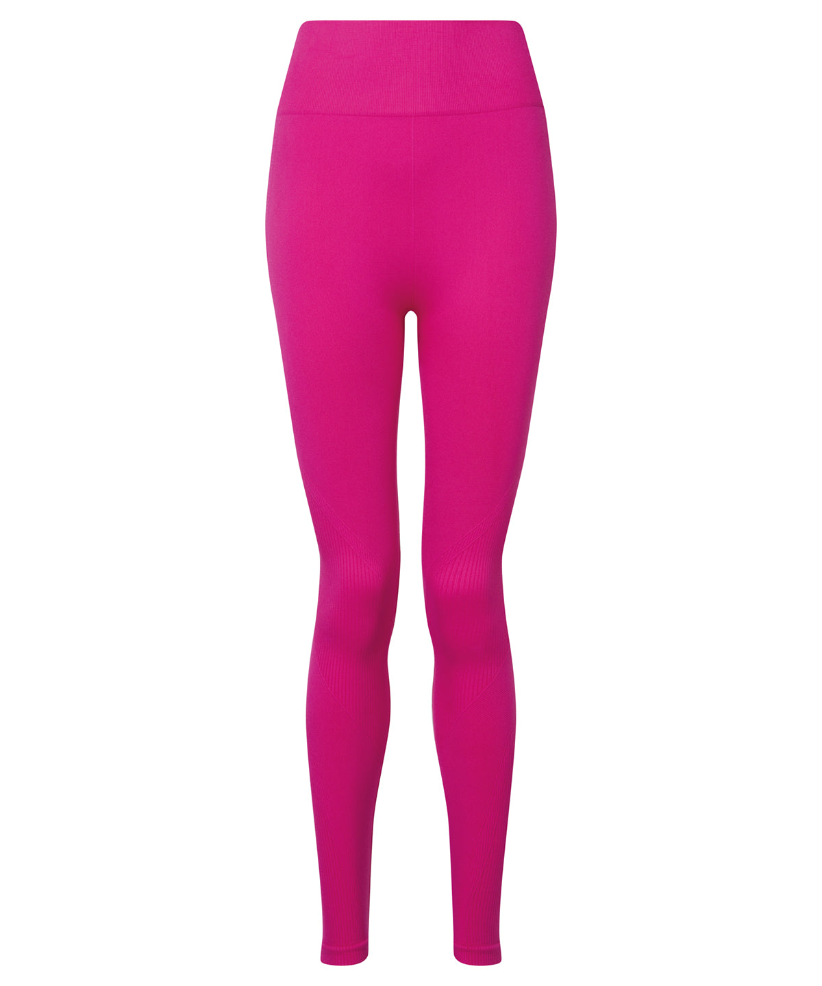 Women's TriDri® seamless 3D fit" multi-sport sculpt solid colour leggings " - Fuchsia