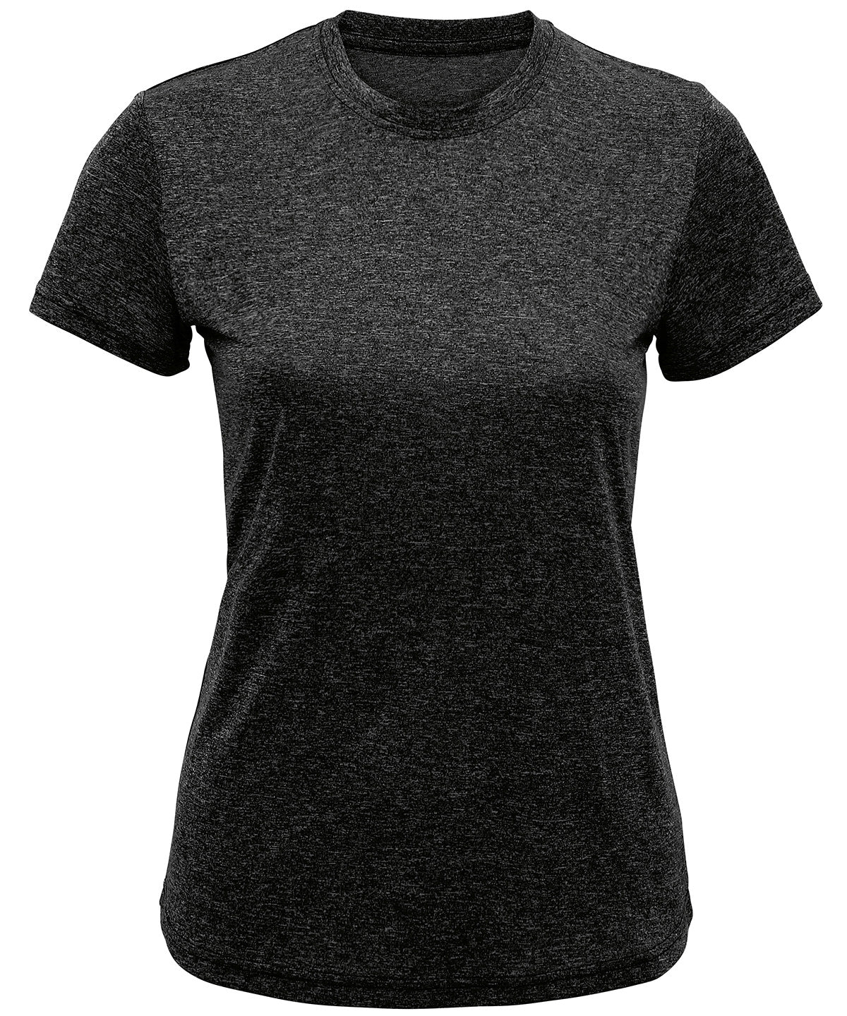 Women's TriDri® recycled performance t-shirt - Black Melange