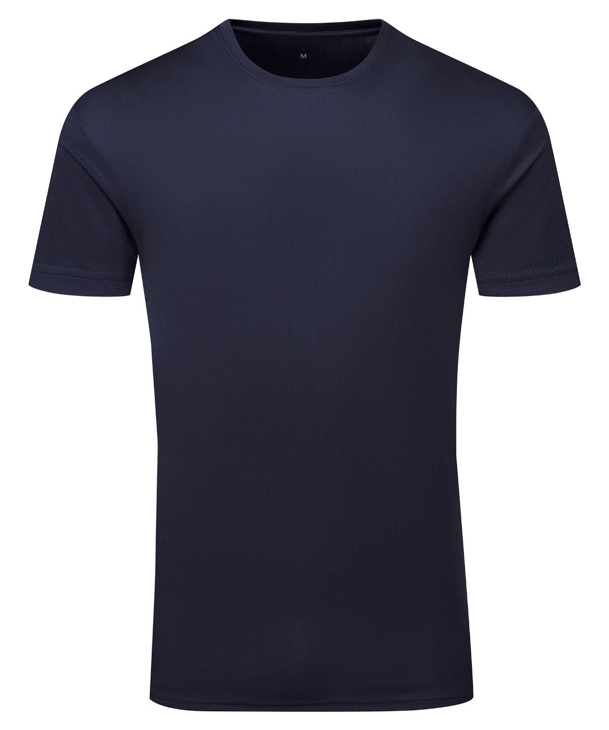 Tridri® ion-charge recycled textured tee - French Navy