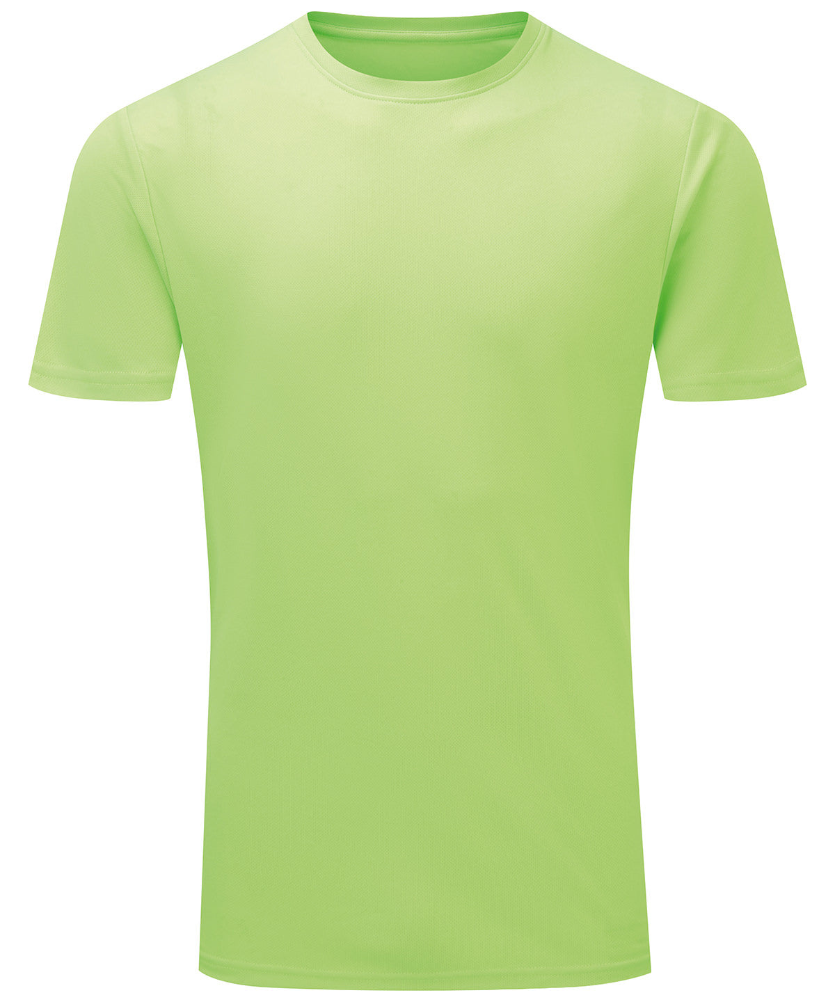 Tridri® ion-charge recycled textured tee - Lightning Green
