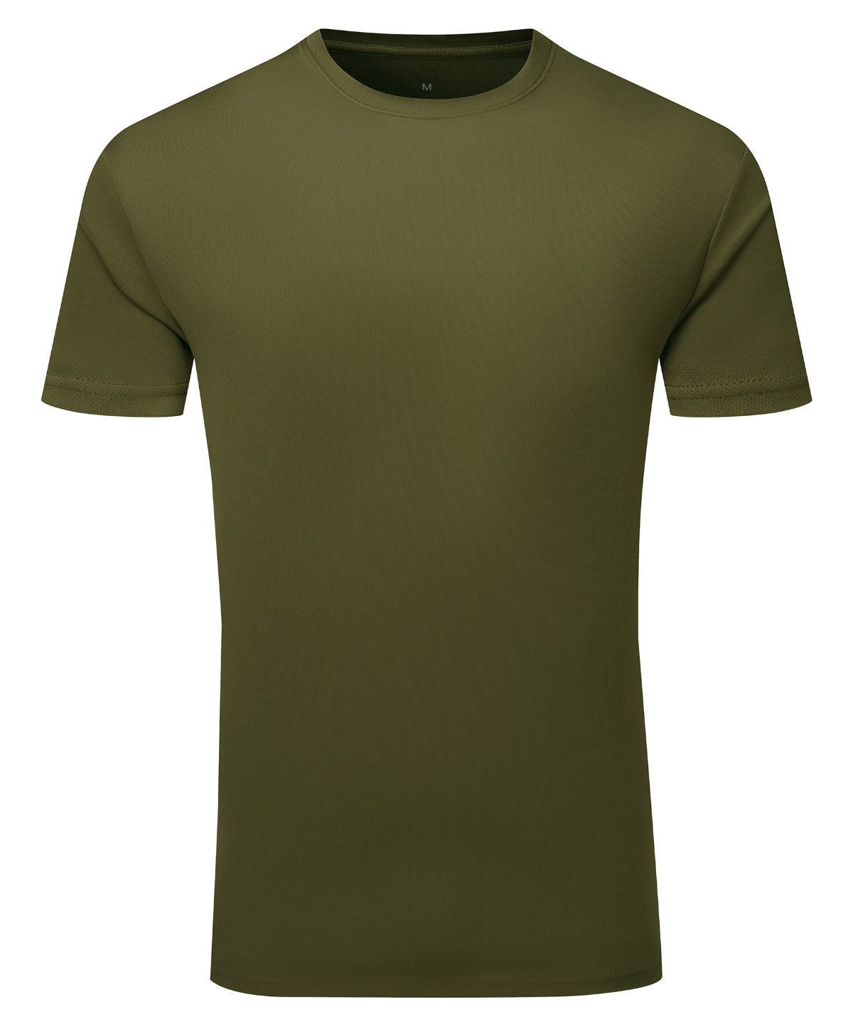 Tridri® ion-charge recycled textured tee - Olive