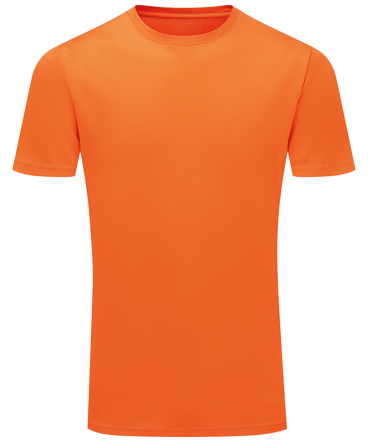 Tridri® ion-charge recycled textured tee - Orange