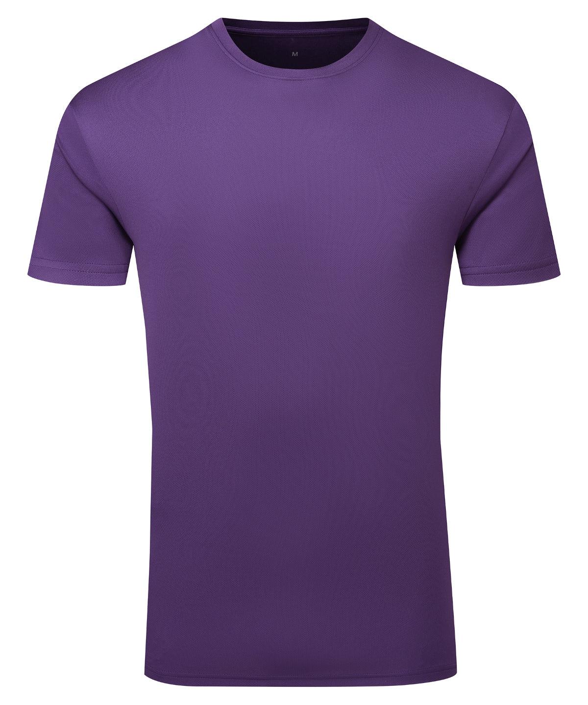Tridri® ion-charge recycled textured tee - Bright Purple