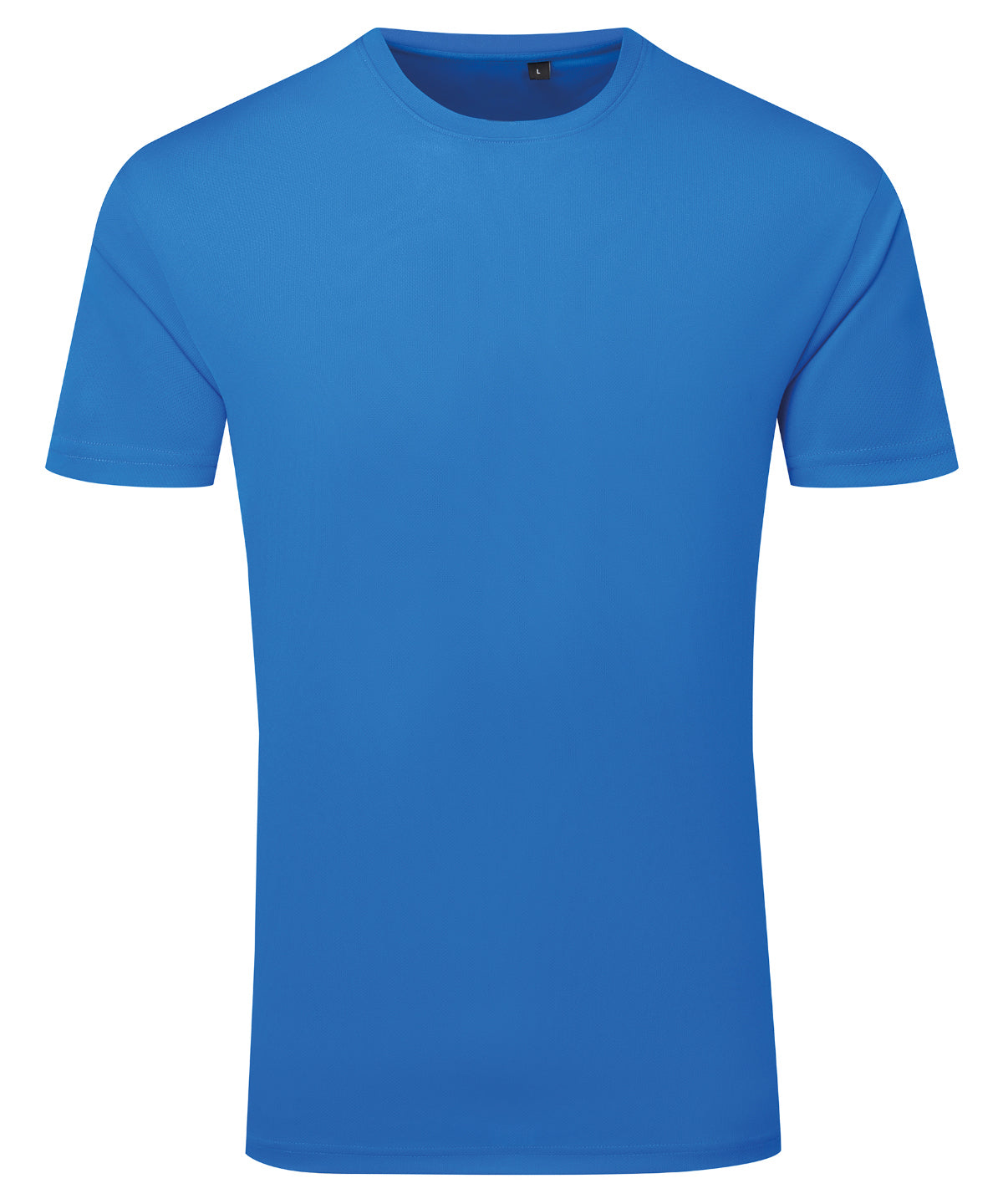 Tridri® ion-charge recycled textured tee - Sapphire