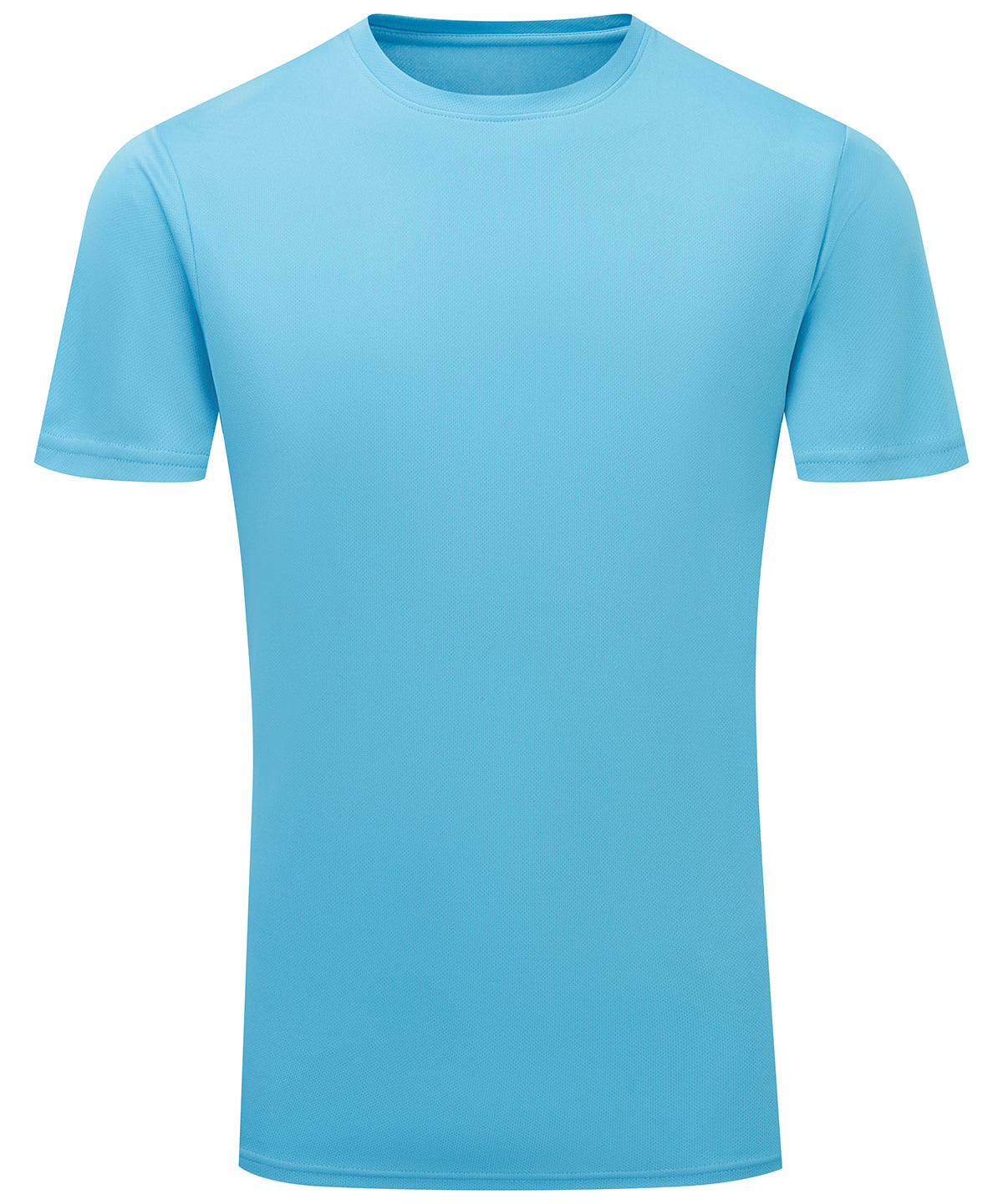 Tridri® ion-charge recycled textured tee - Turquoise