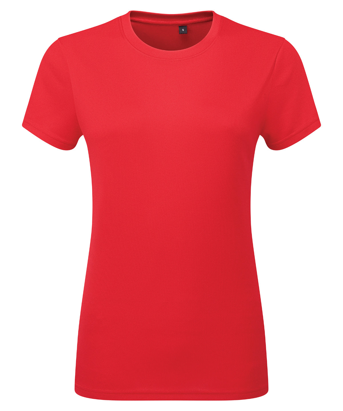 Women’s TriDri® ion-charge recycled textured tee - Fire Red