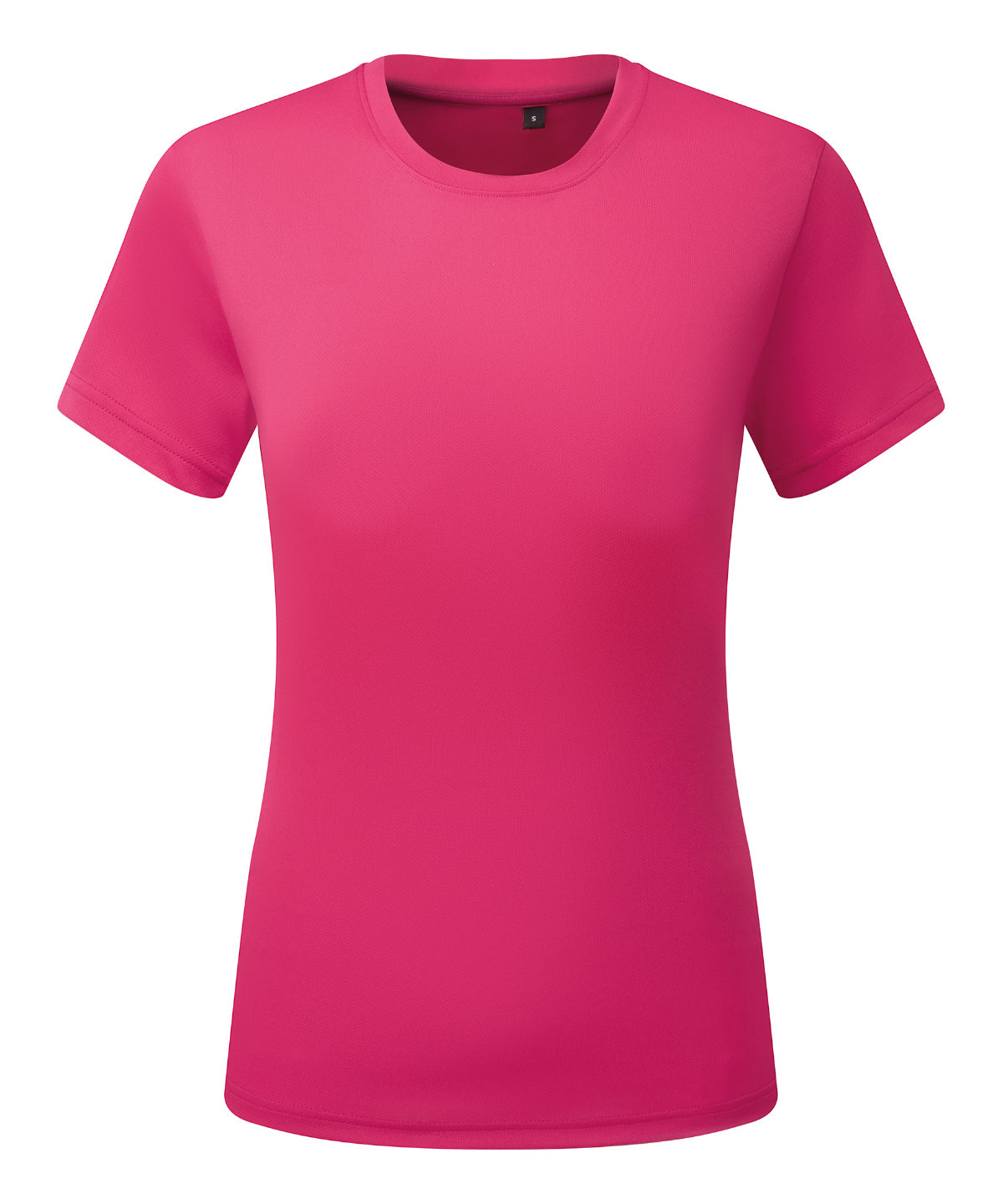 Women’s TriDri® ion-charge recycled textured tee - Hot Pink