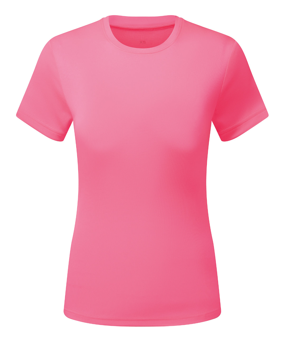 Women’s TriDri® ion-charge recycled textured tee - Lightning Pink