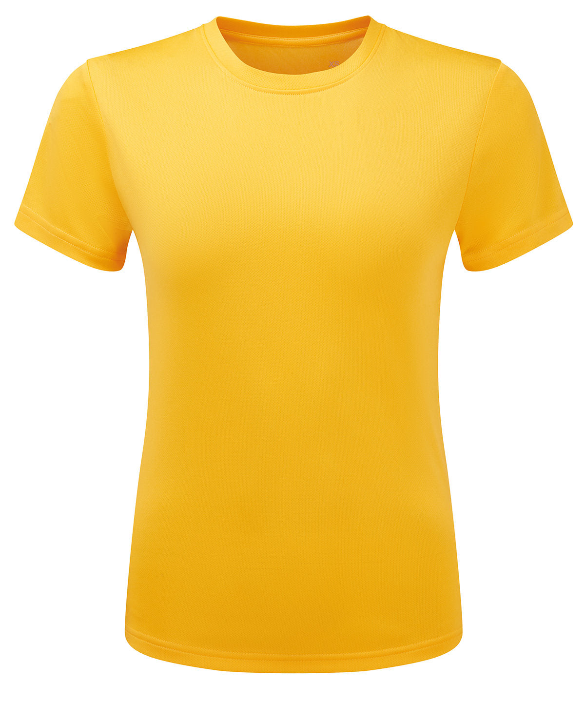 Women’s TriDri® ion-charge recycled textured tee - Sun Yellow