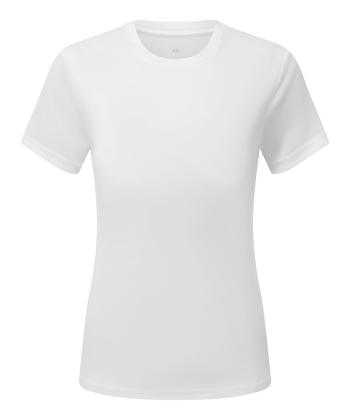 Women’s TriDri® ion-charge recycled textured tee - White