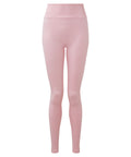 Women's TriDri® recycled seamless ''3D fit'' multi-sport flex leggings - Light Pink Melange